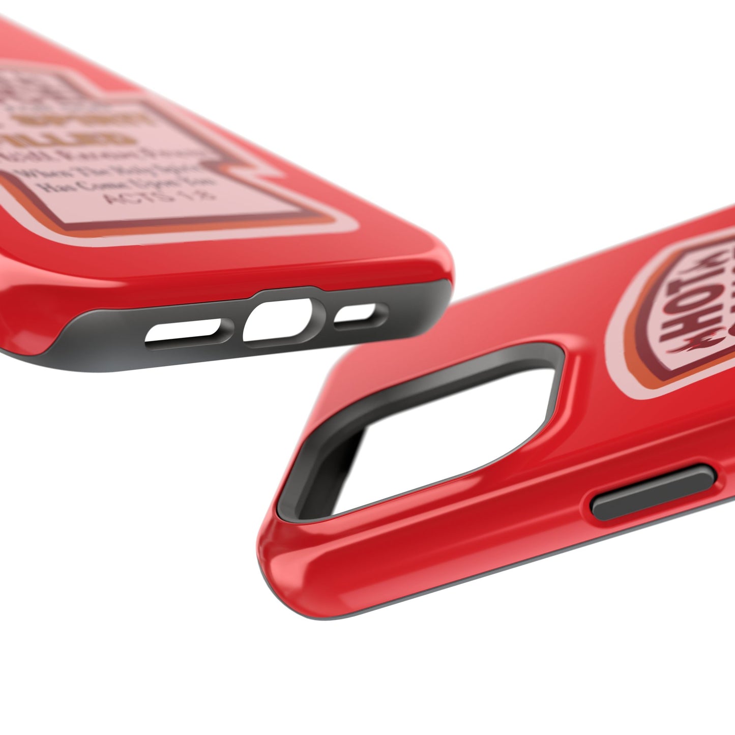 Holy Spirit Hot Sauce Phone Cases - Impact-Resistant, Christian Gift, Spiritual Reminder, Unique Design, Faith-Based Accessory