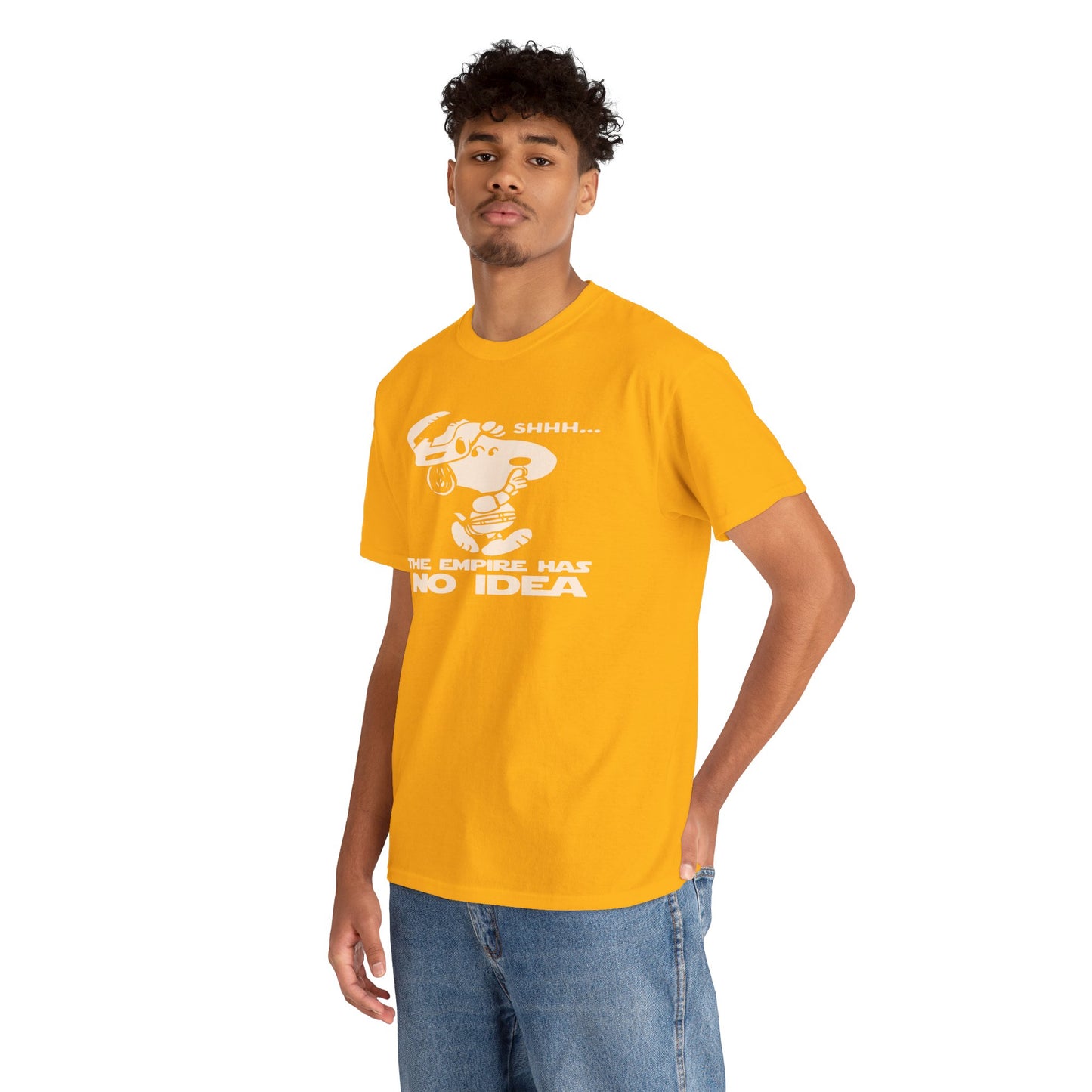 Galaxy Humor Unisex Heavy Cotton Tee - Fun for Sci-Fi Fans, Casual Wear, Gift for Birthdays, Geek Culture