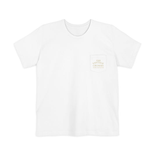 Retro Allons Church of Christ Pocket T-shirt