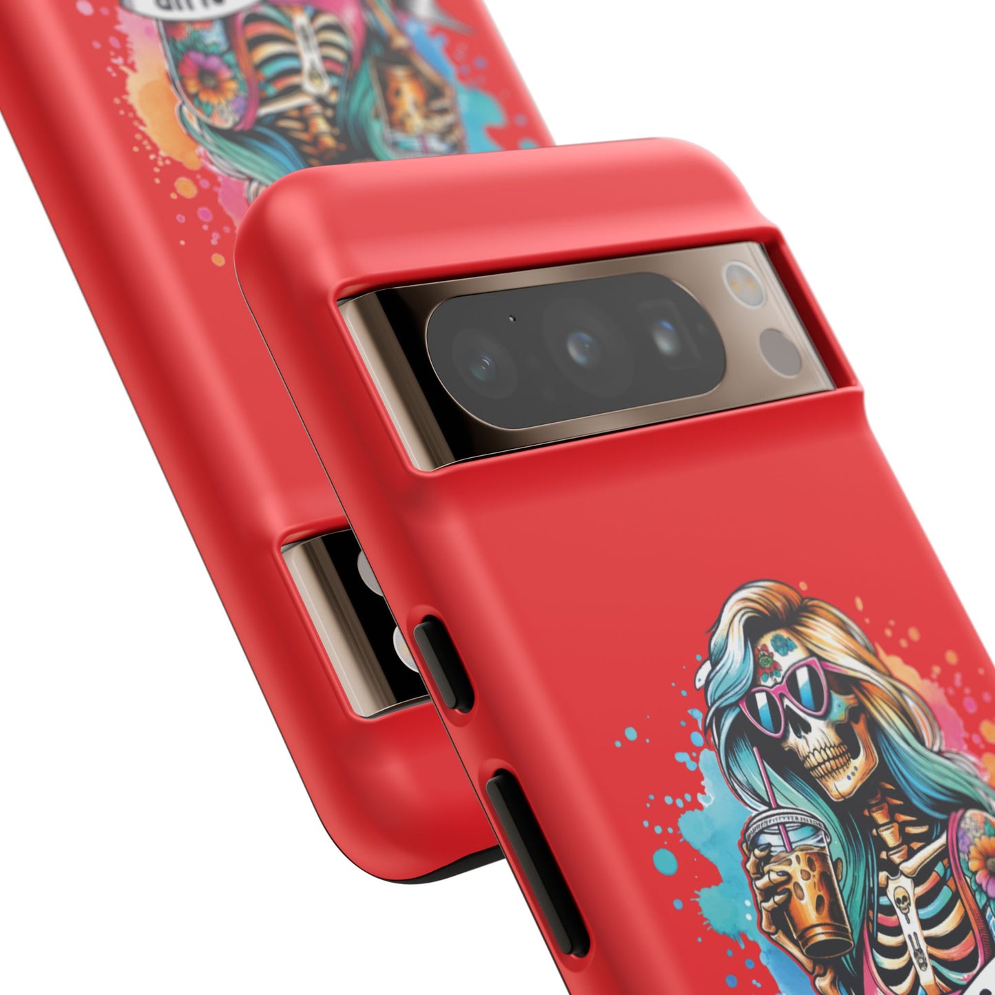 Cool Moms Club Phone Case - Tough Cases, Funky Phone Cover, Gift for Moms, Skeleton Design, Trendy Tech Accessories