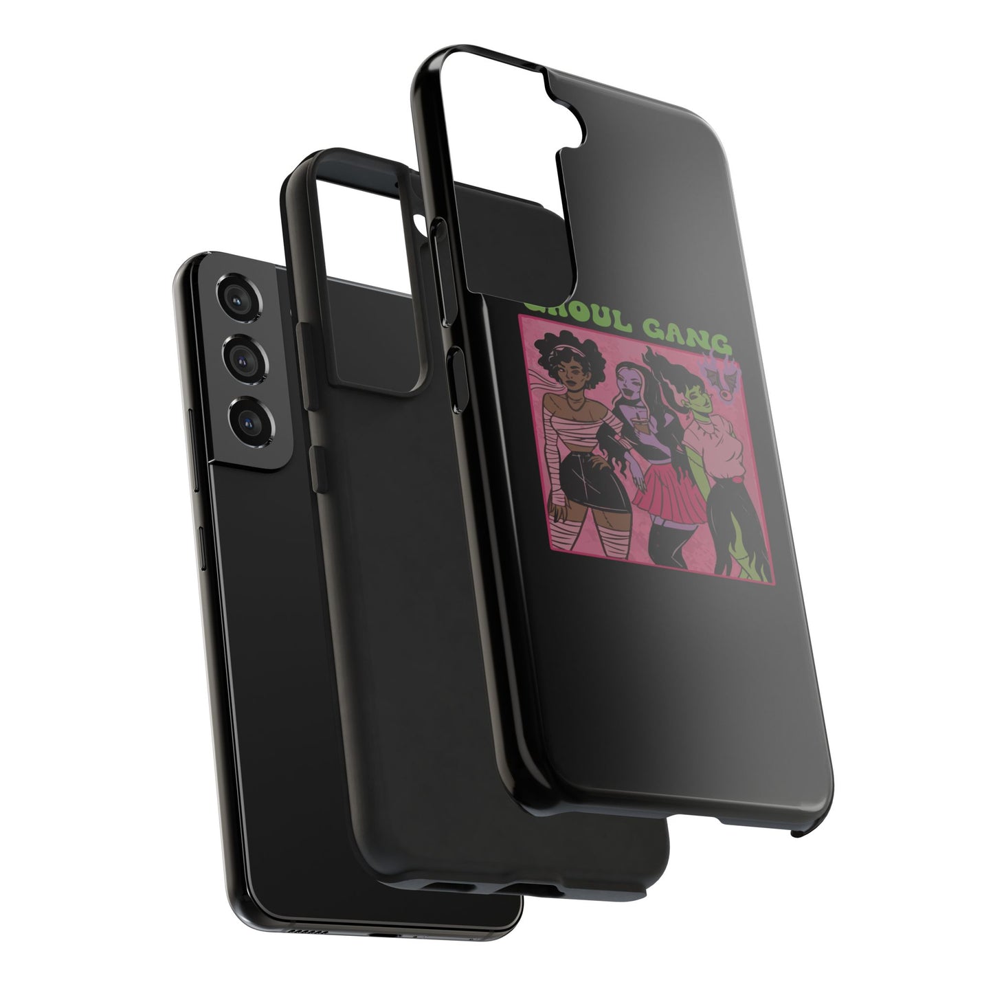 Ghoul Gang Tough Phone Cases | Unique Halloween Phone Cover, Cute Protective Case, Trendy Gift for Goth Fans, Spooky Style Accessory
