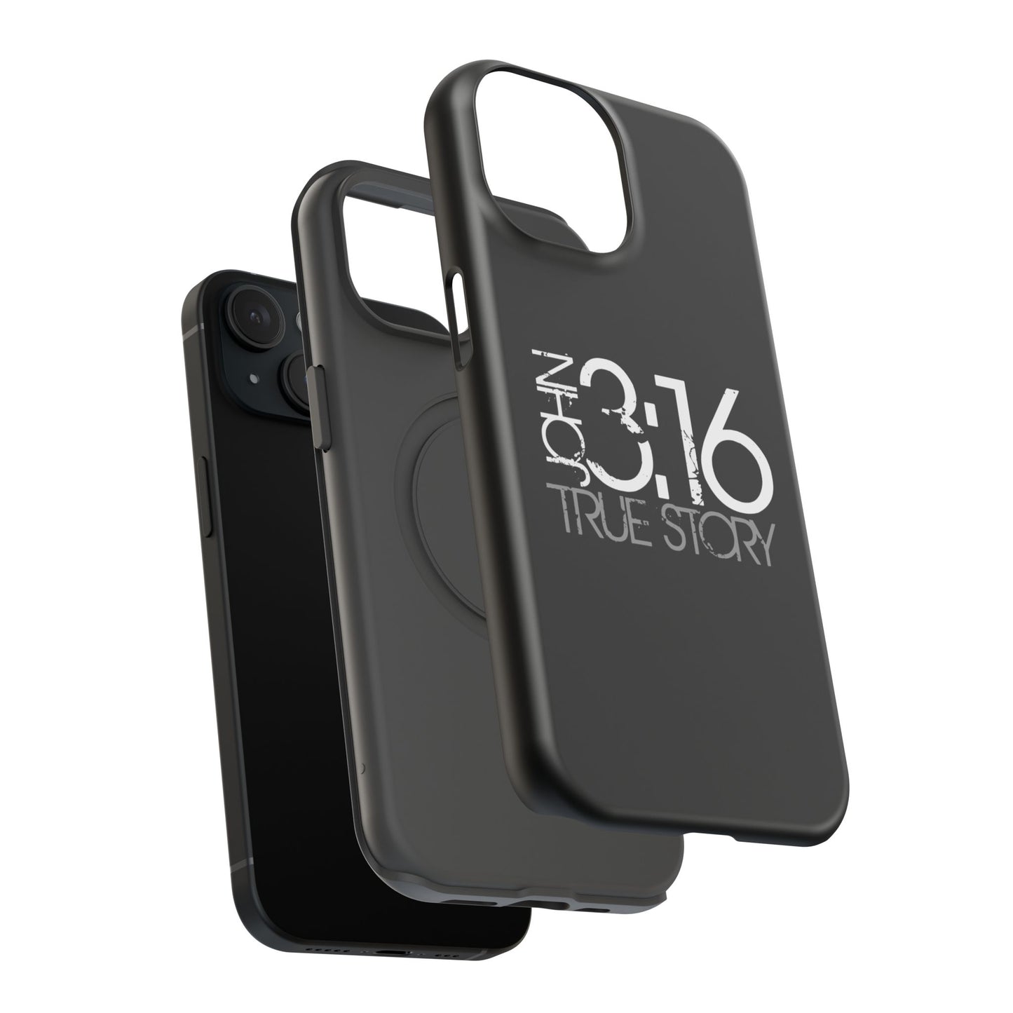 Impact-Resistant Phone Case with John 3:16 Design, Durable Phone Cover, Christian Gifts, Inspirational Accessory, Unique Phone Shell