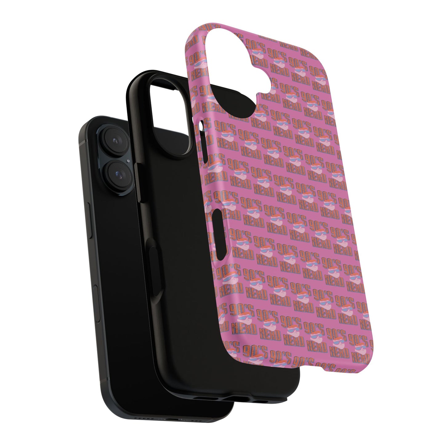 90s Vibe Phone Case, Retro Tough Cases, Gift for Nostalgia Lovers, Durable Phone Covers, 90s Themed Accessories