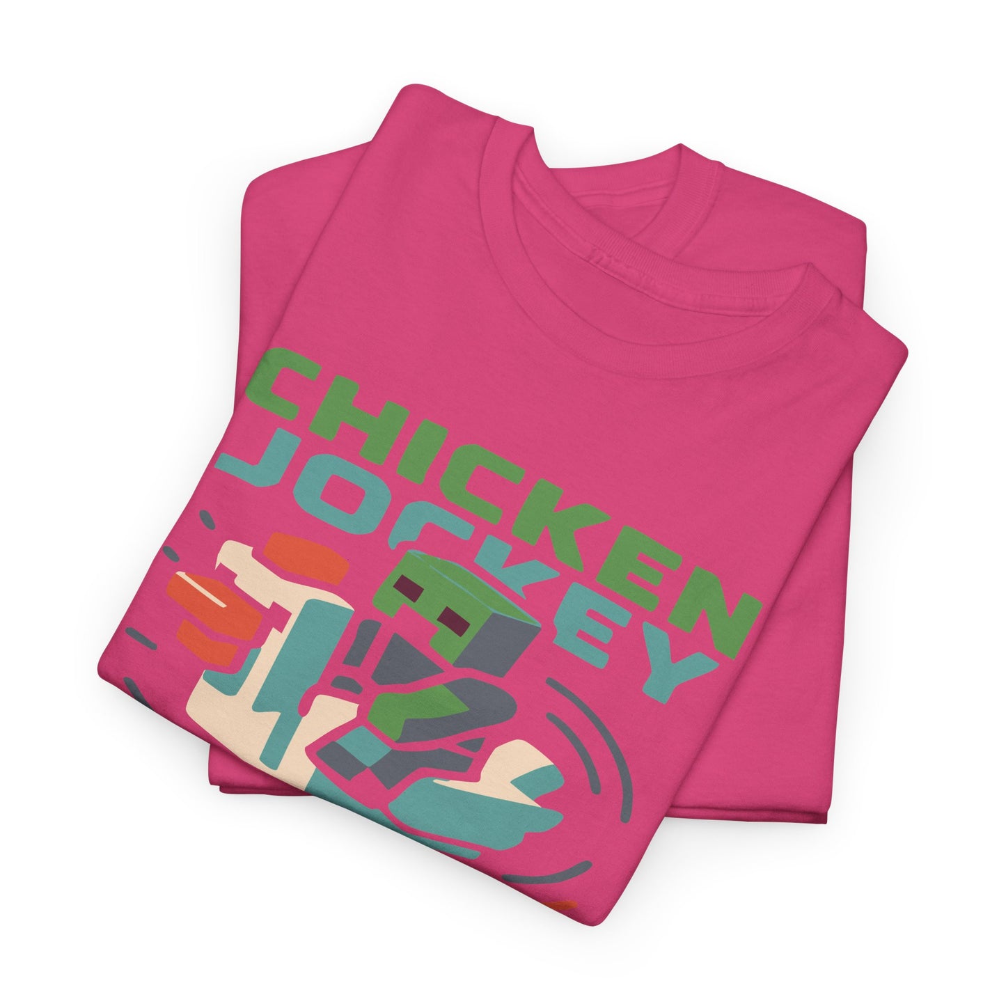 Chicken Jockey Minecraft T-shirt