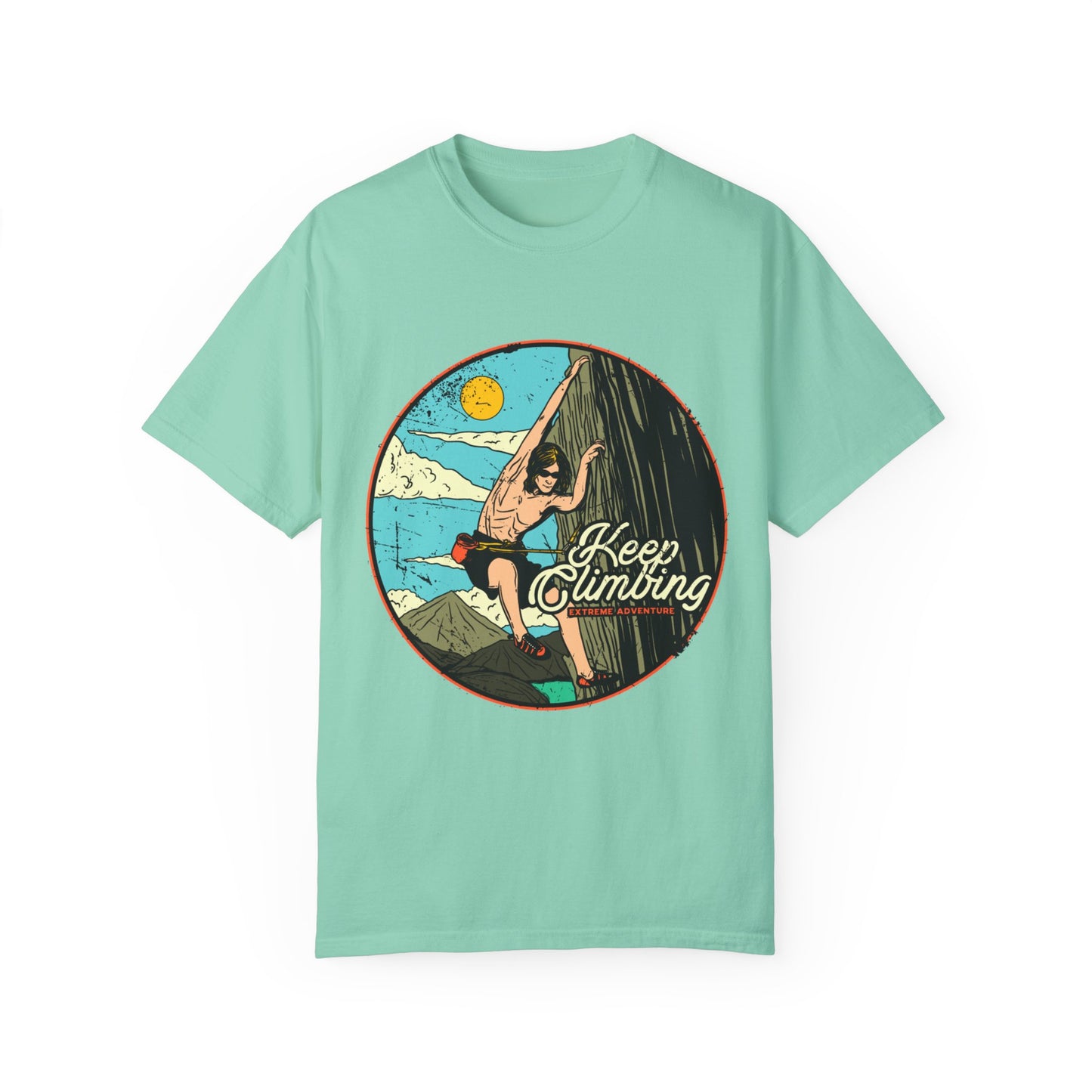 Keep Climbing Garment-Dyed T-shirt