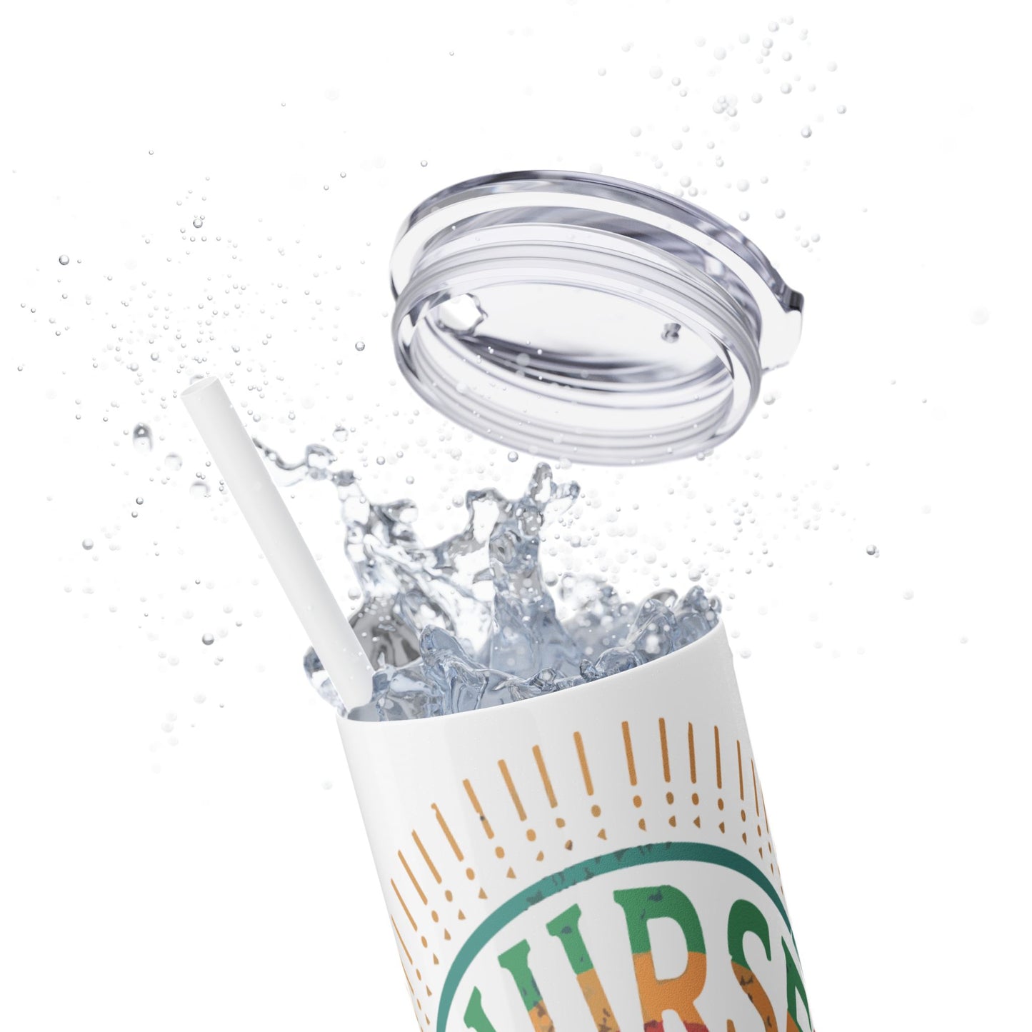 Nurse Skinny Tumbler, 20oz, Motivational Drinkware, Gift for Nurses, Summer Hydration, Nurse Appreciation Day