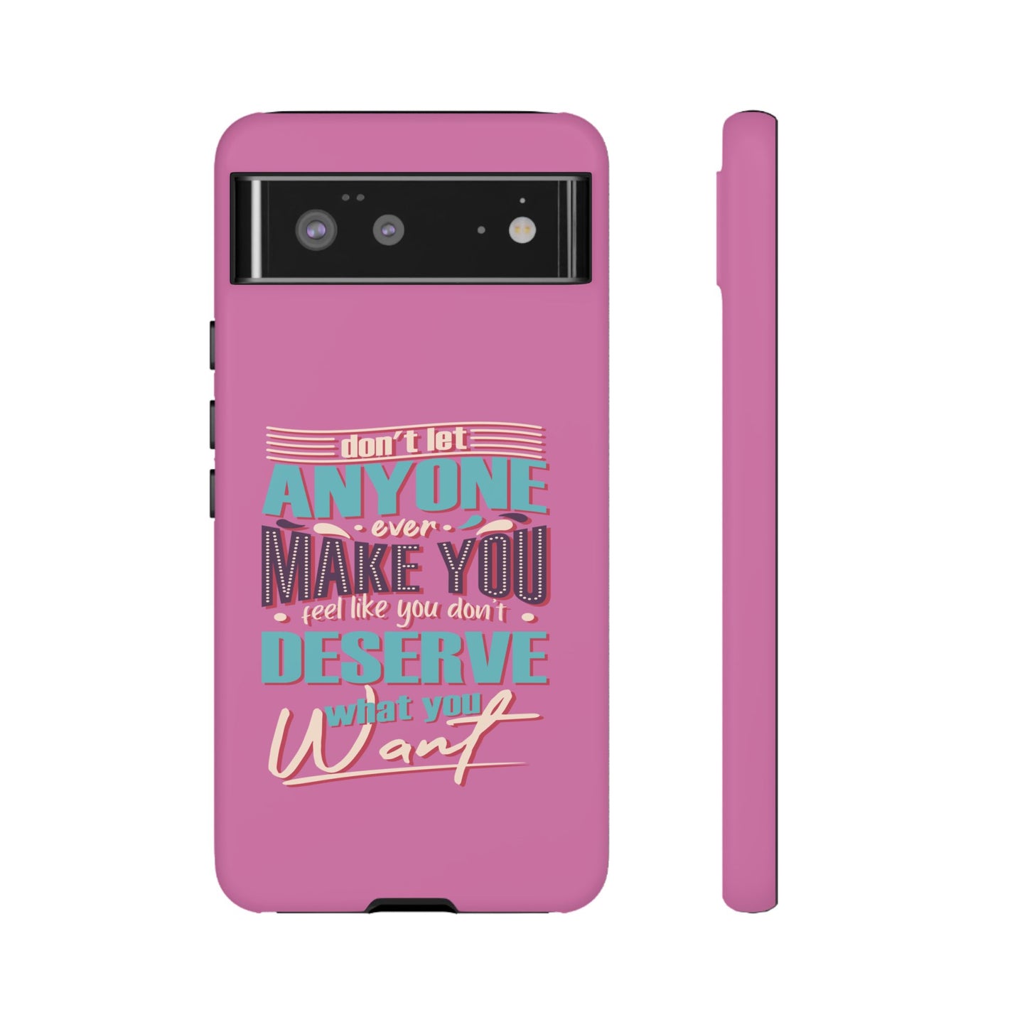 Inspirational Phone Case, Motivational Phone Cover, Tough Cases for Her, Gift for Friends, Self-Love Quote Case