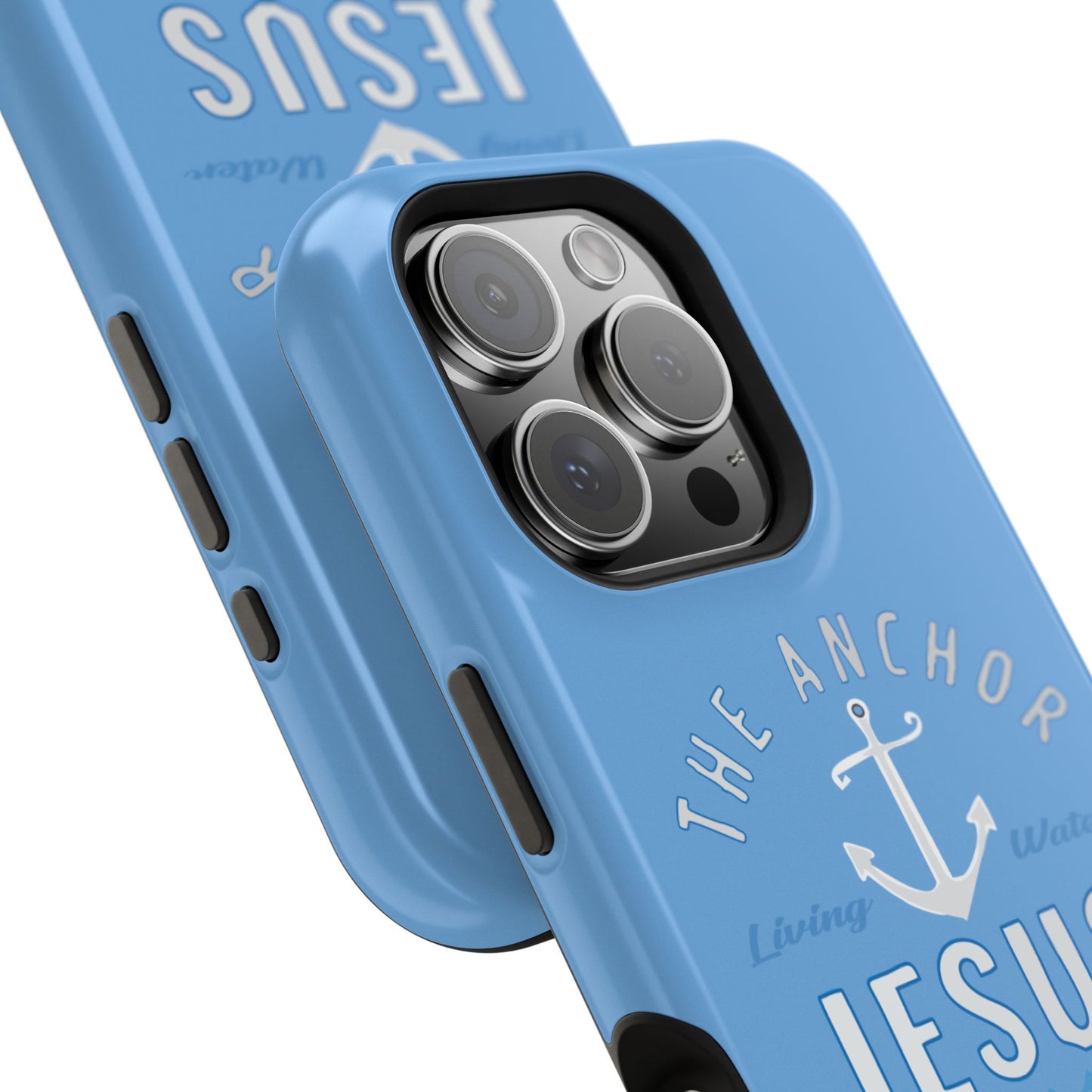 Jesus Anchor Phone Case, Christian Tech Accessories, Inspirational Gifts, Unique Phone Covers, Faith-Based Decor