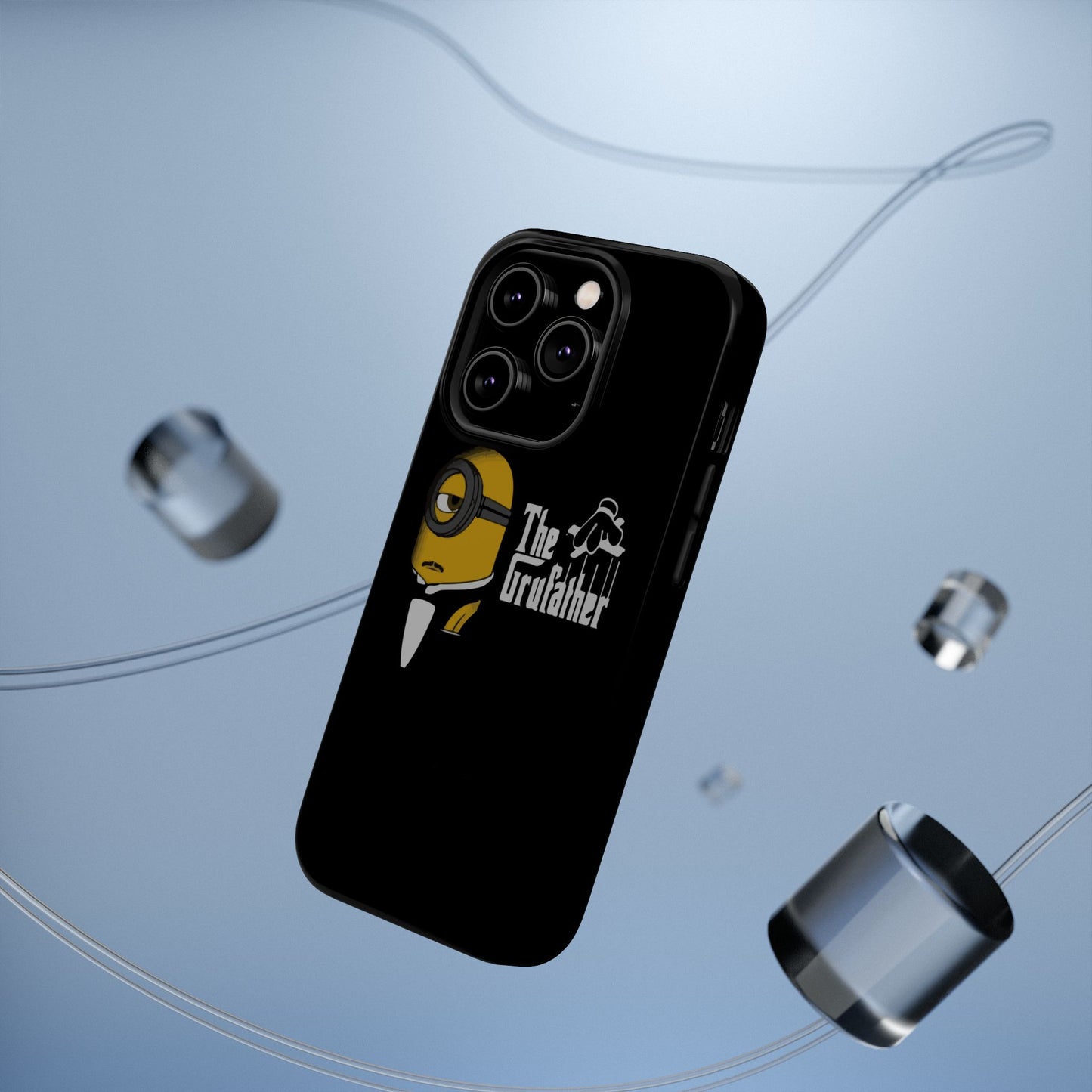 Magnetic Tough Cases: The Gruffather Phone Cover, Gift for Minions Fans, Unique Cell Phone Case, Durable Protective Case, Fun Cartoon Design