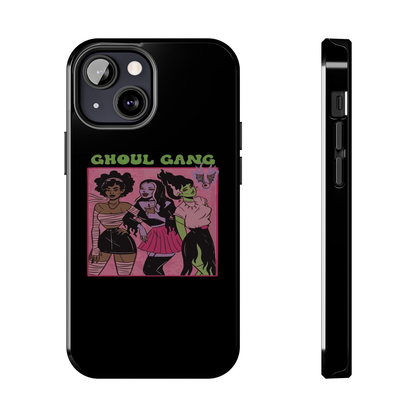 Ghoul Gang Tough Phone Cases | Unique Halloween Phone Cover, Cute Protective Case, Trendy Gift for Goth Fans, Spooky Style Accessory
