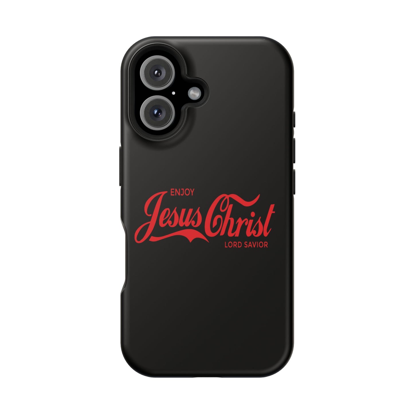 Impact-Resistant Phone Case: Enjoy Jesus Christ Lord Savior, Christian Gift, Durable Protection, Faith-Based Accessory, Holiday Gift