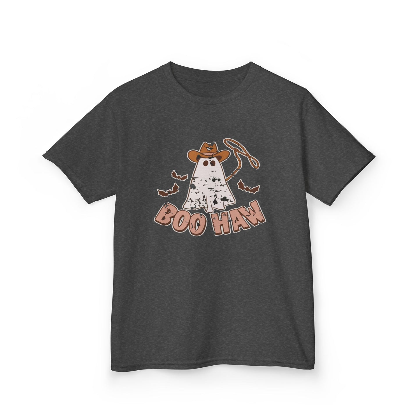 Boo Haunt Kids Tee, Halloween Shirt, Ghost Costume T-Shirt, Fun Kids Apparel, Spooky Party Outfit