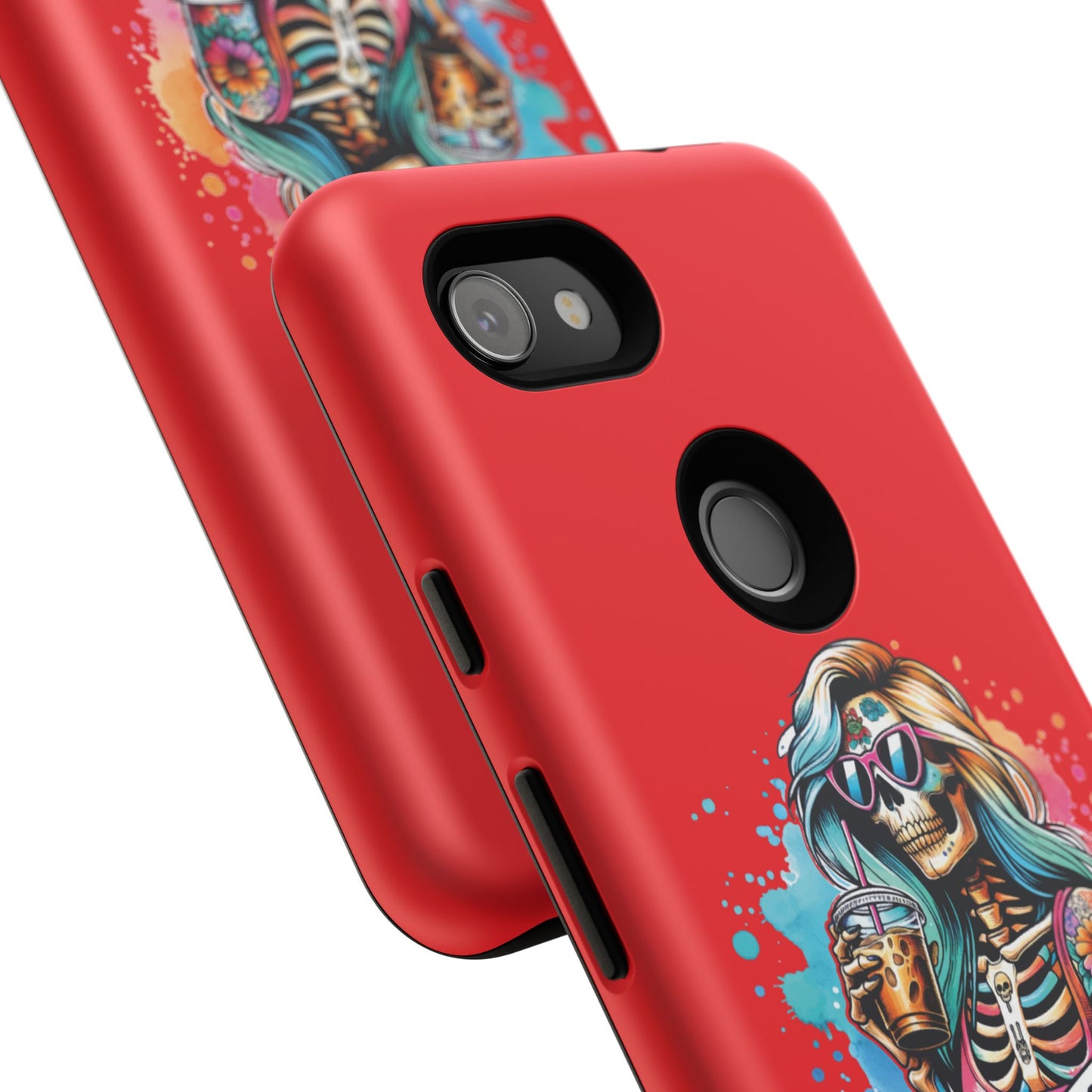 Cool Moms Club Phone Case - Tough Cases, Funky Phone Cover, Gift for Moms, Skeleton Design, Trendy Tech Accessories
