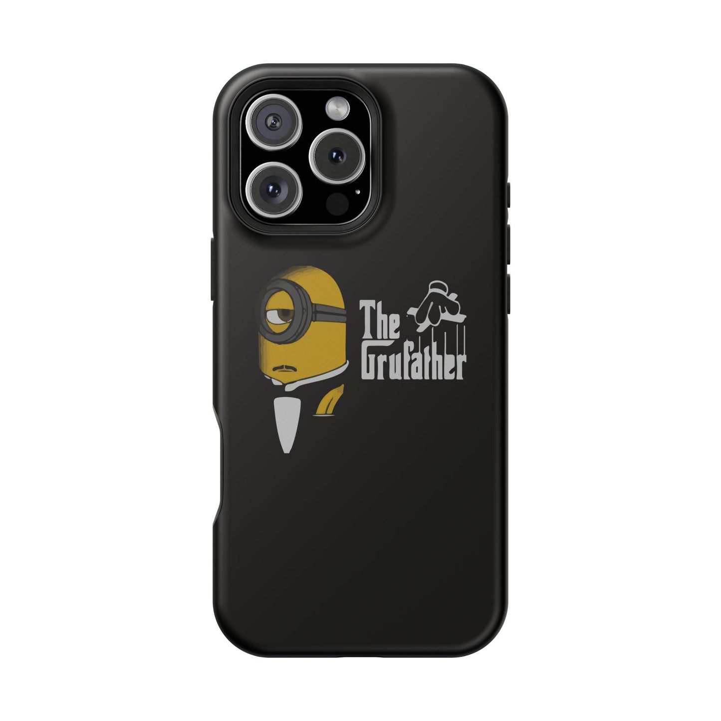 Magnetic Tough Cases: The Gruffather Phone Cover, Gift for Minions Fans, Unique Cell Phone Case, Durable Protective Case, Fun Cartoon Design