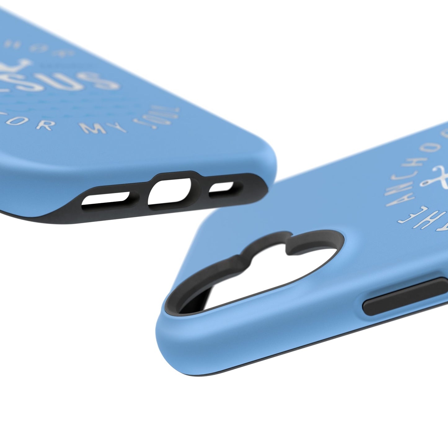 Jesus Anchor Phone Case, Christian Tech Accessories, Inspirational Gifts, Unique Phone Covers, Faith-Based Decor