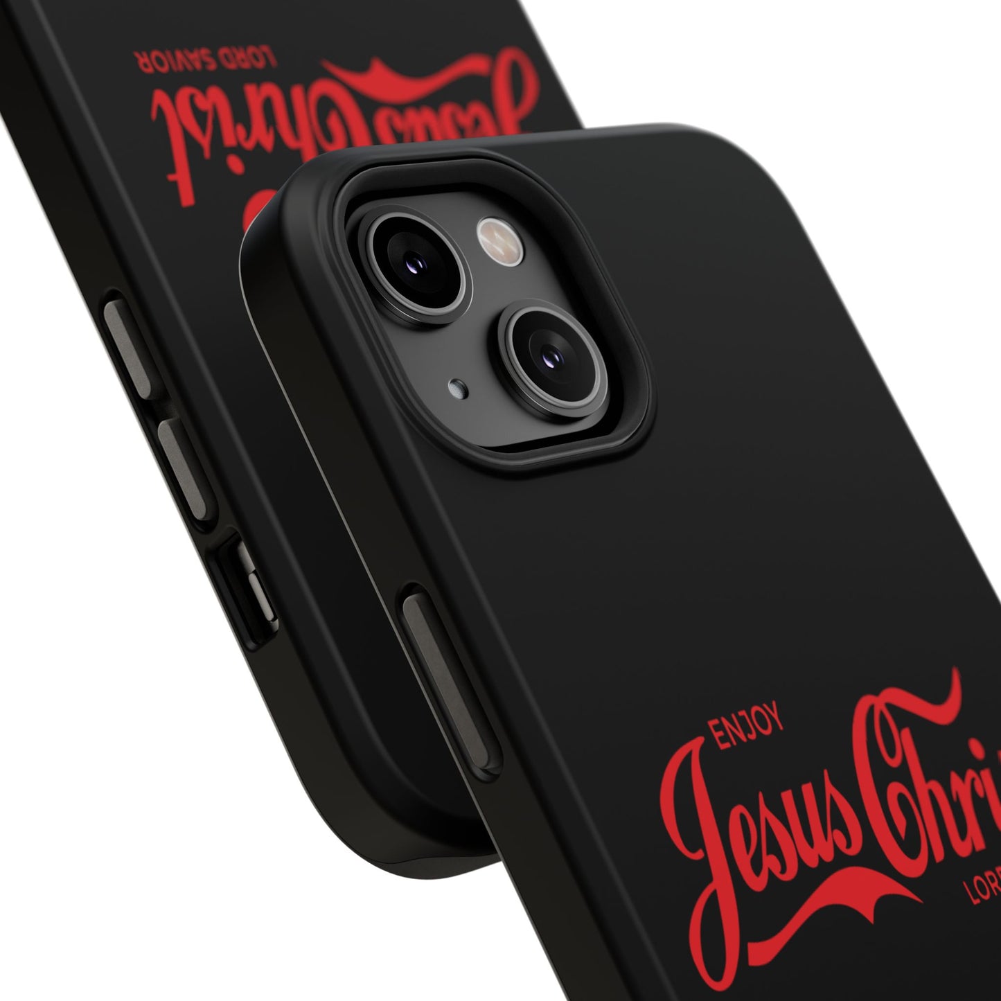 Impact-Resistant Phone Case: Enjoy Jesus Christ Lord Savior, Christian Gift, Durable Protection, Faith-Based Accessory, Holiday Gift