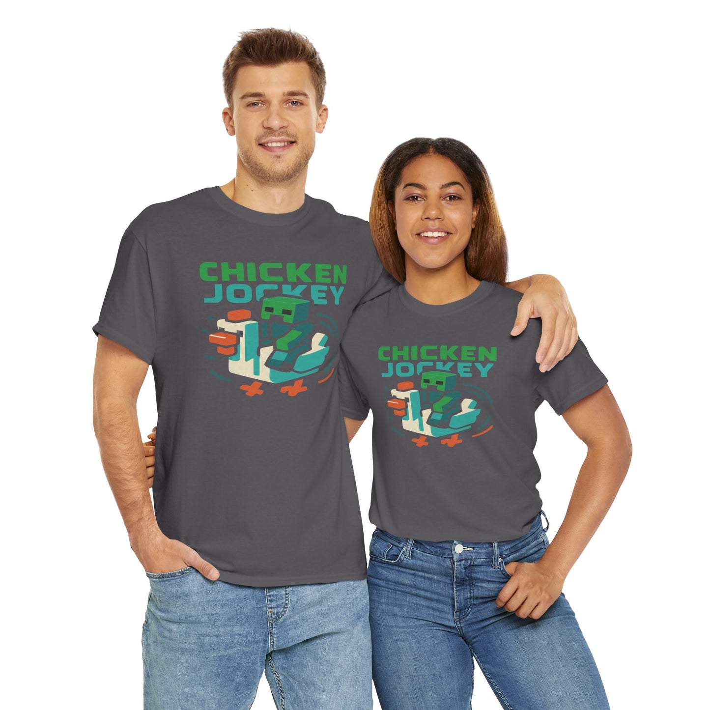 Chicken Jockey Minecraft T-shirt