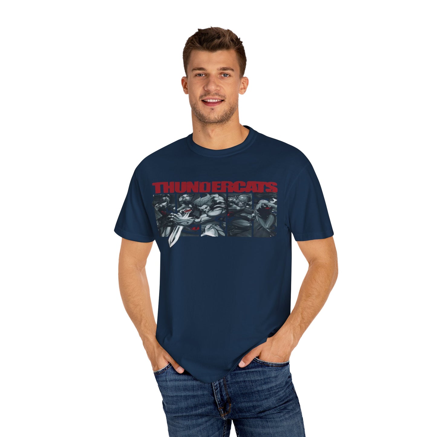 Thundercats Vintage Unisex Garment-Dyed T-shirt