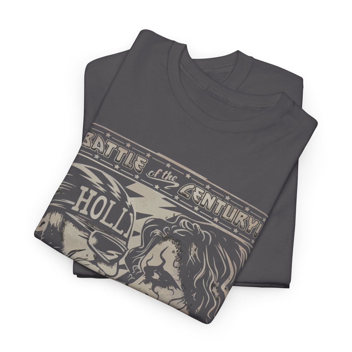 Vintage Wrestling Tee - Hulk vs Sting Retro Sports Nostalgia - Classic WCW Unisex Heavy Cotton Tee