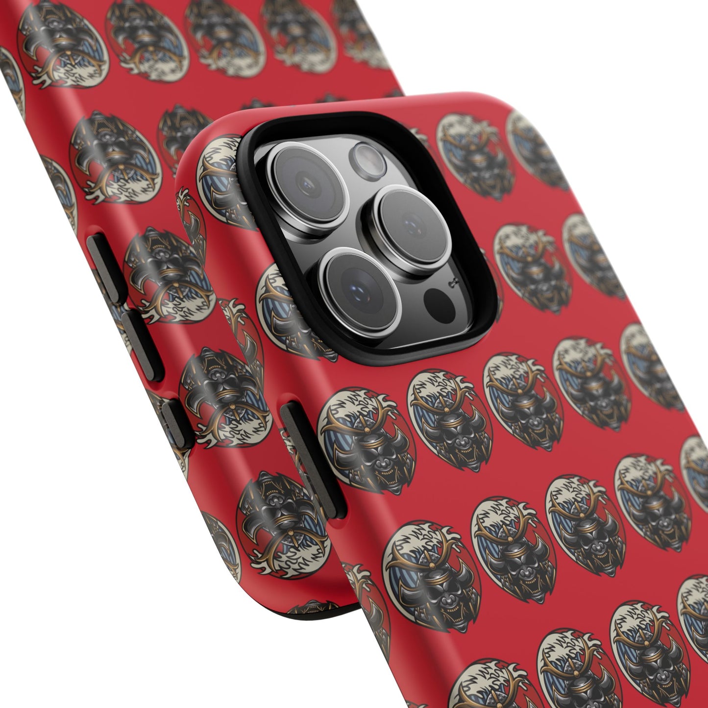 Bold Phone Case, Tough Phone Cover, Red Phone Protector, Unique Gift for Him/Her, Trendy Tech Accessory