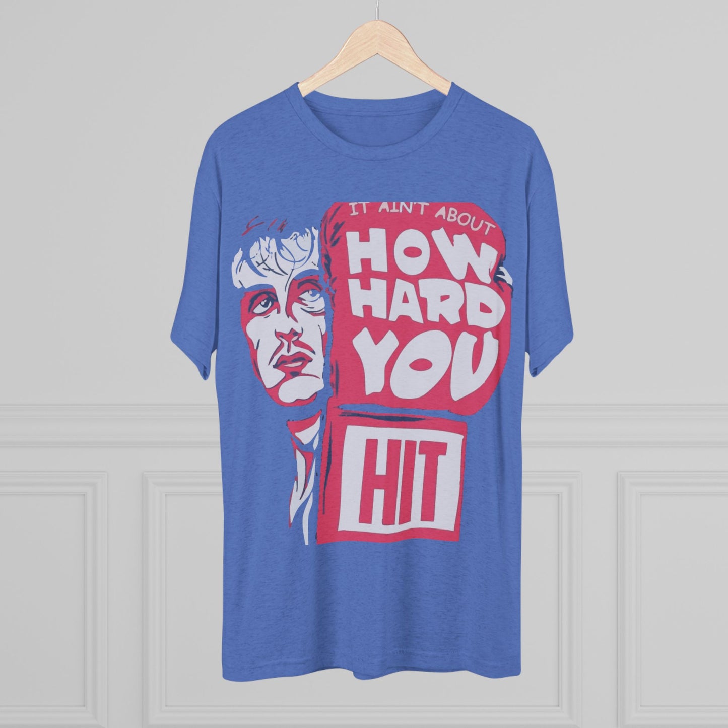 Rocky Fitness Tee - Unisex Tri-Blend Crew Tee
