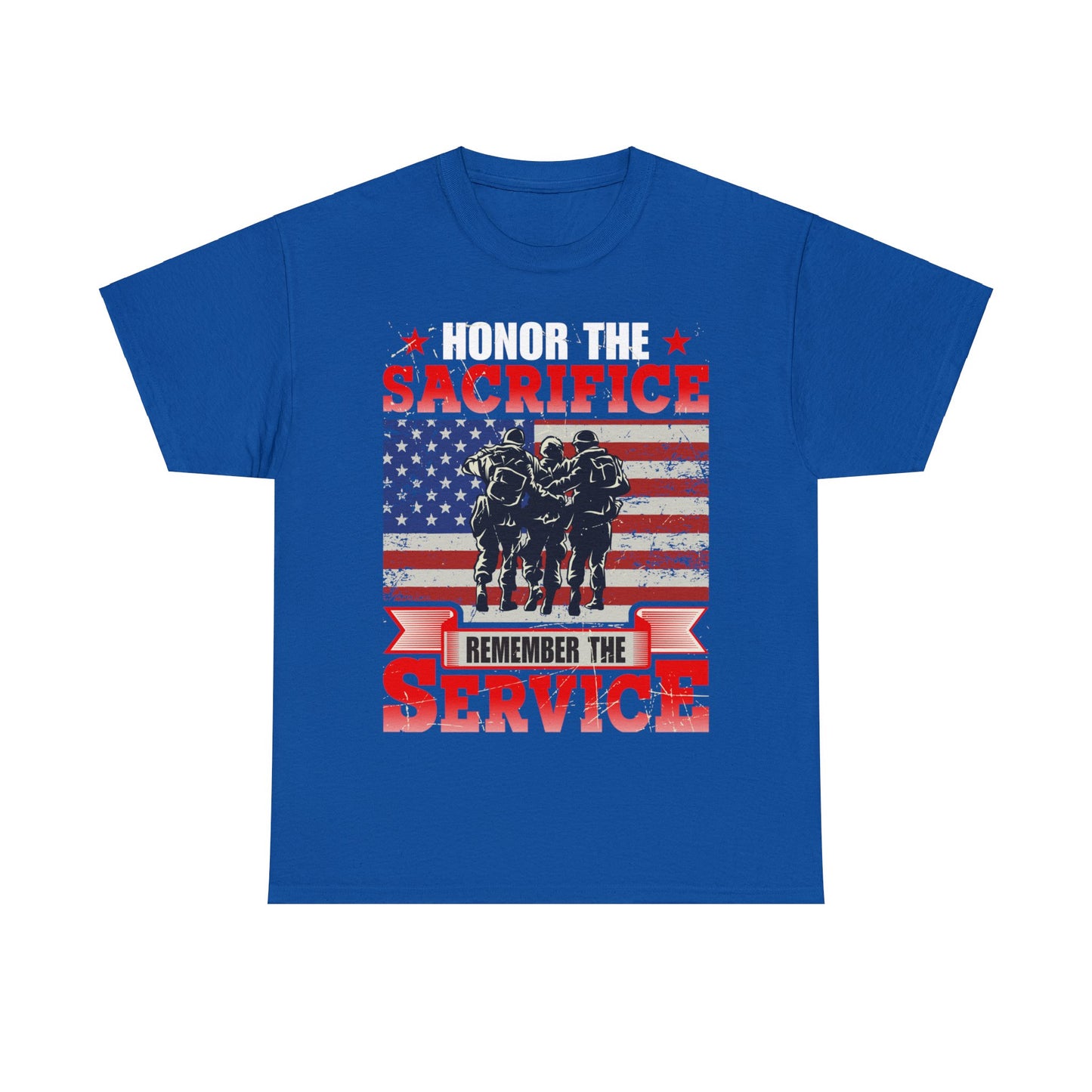 Honor The Service Heavy Cotton Tee