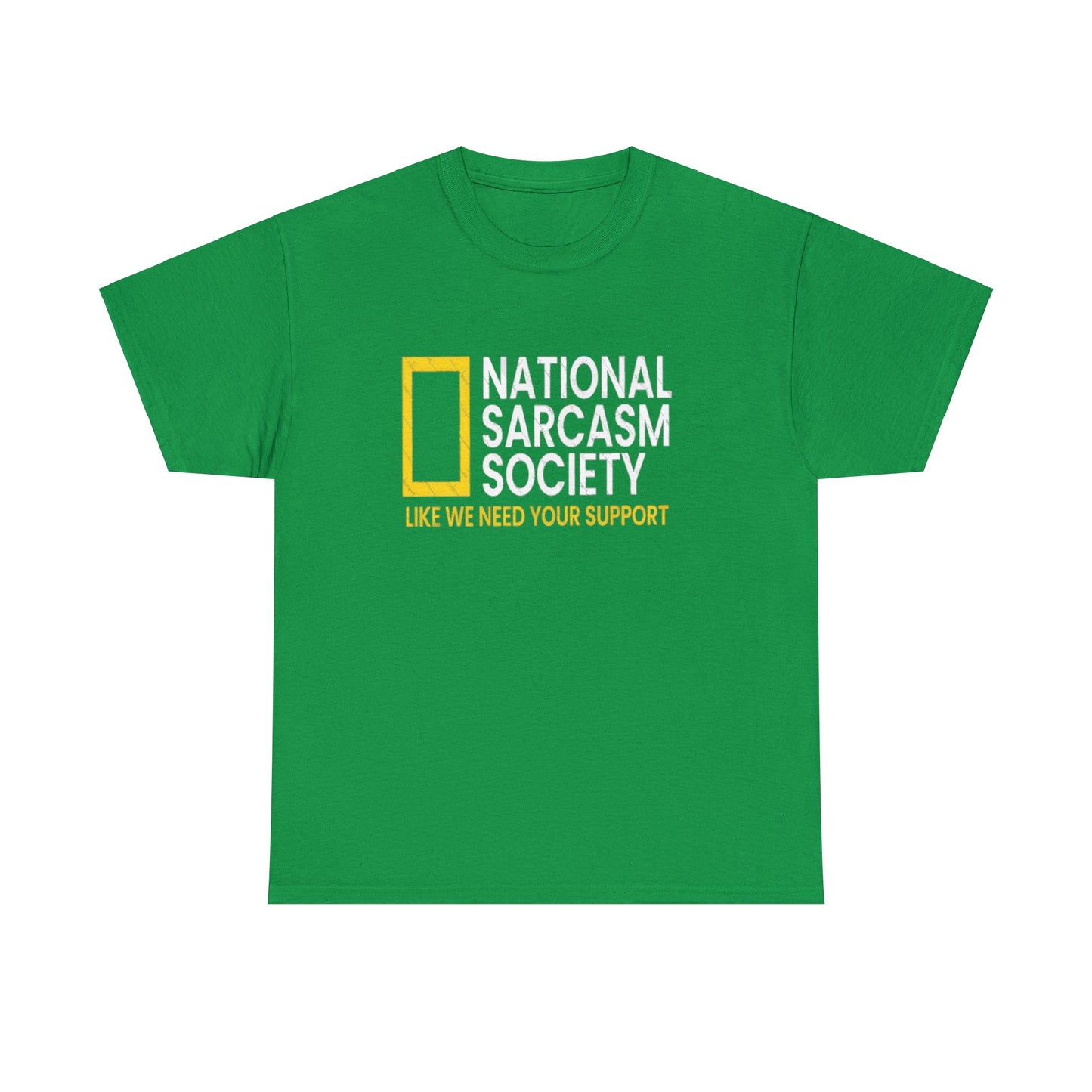 National Sarcasm Unisex Heavy Cotton Tee