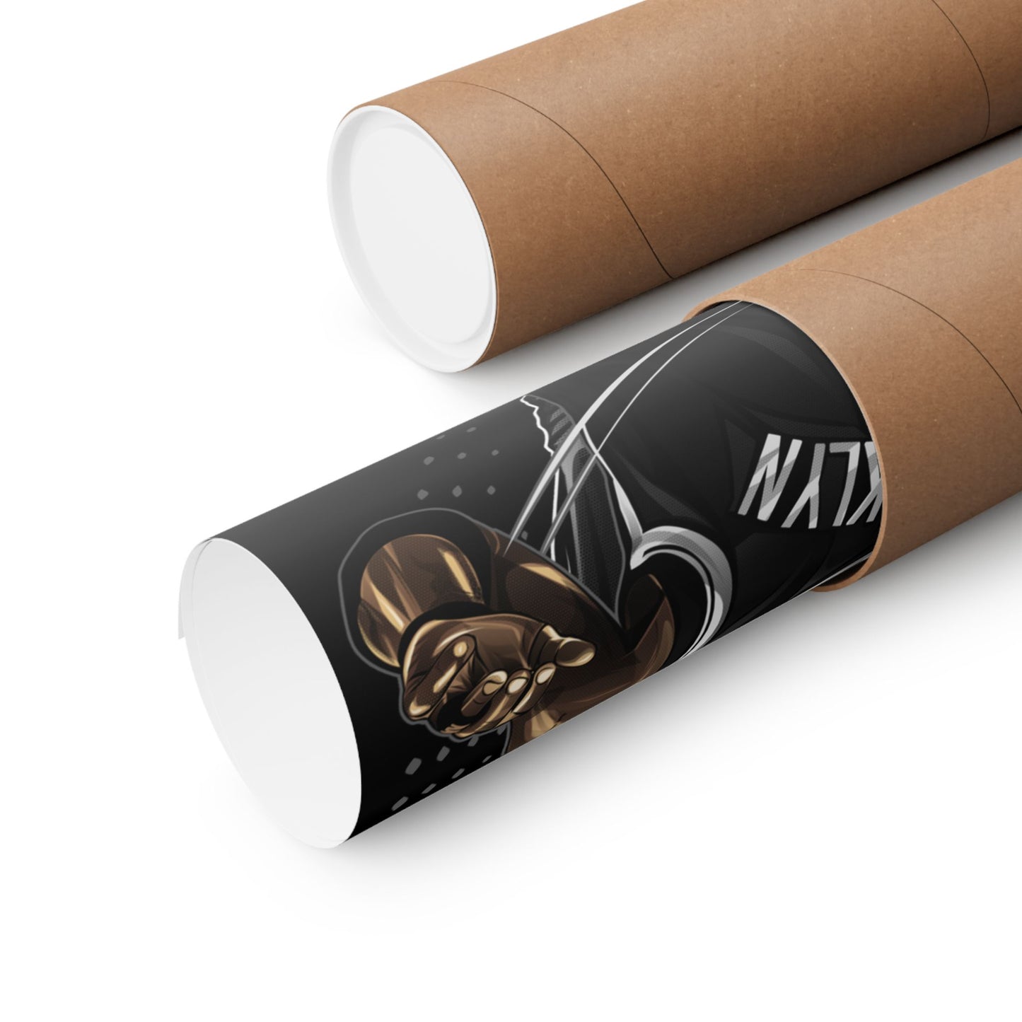 Basketball Wall Art Poster, Scary Hardies, Matte Vertical Print, Sports Decor, Gift for Fans, Home & Office Decoration