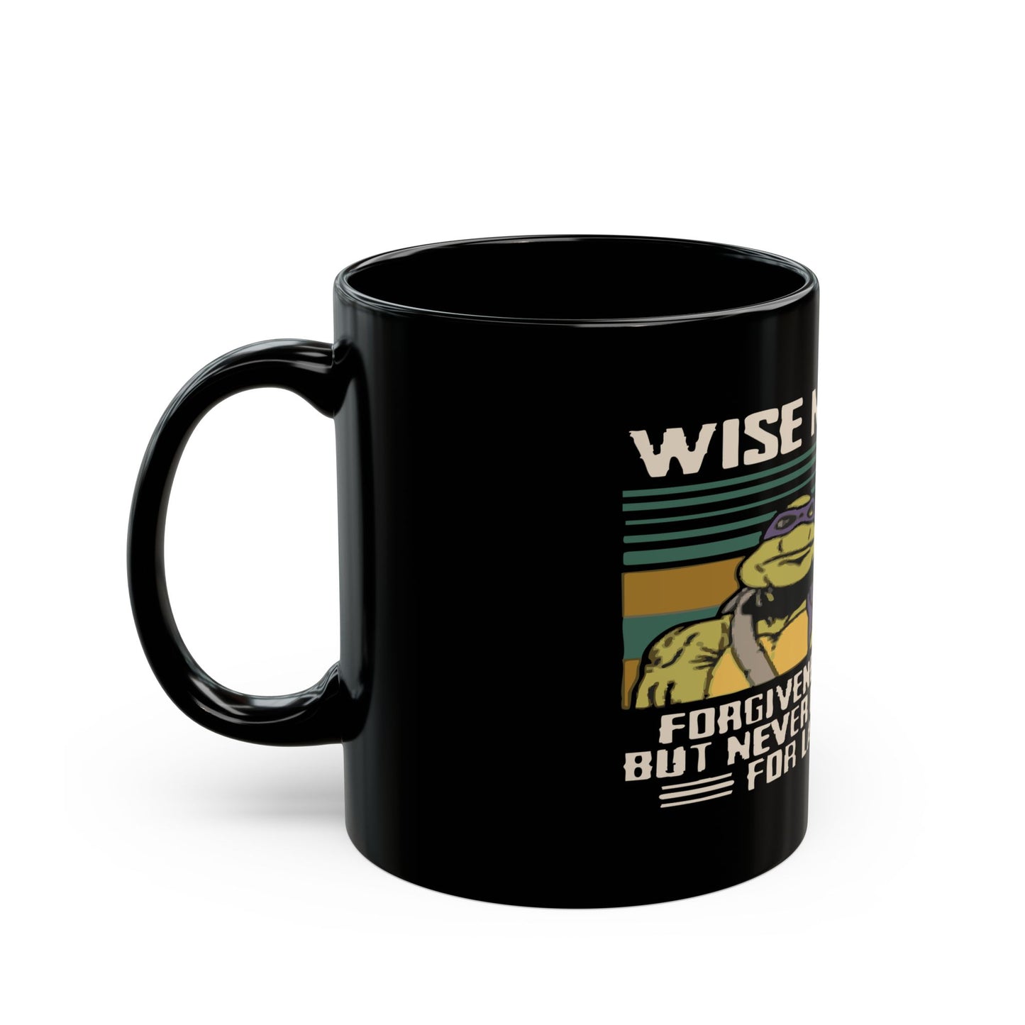 Ninja Turtles Pizza Quotes Mug - Fun 11oz & 15oz Coffee Cups