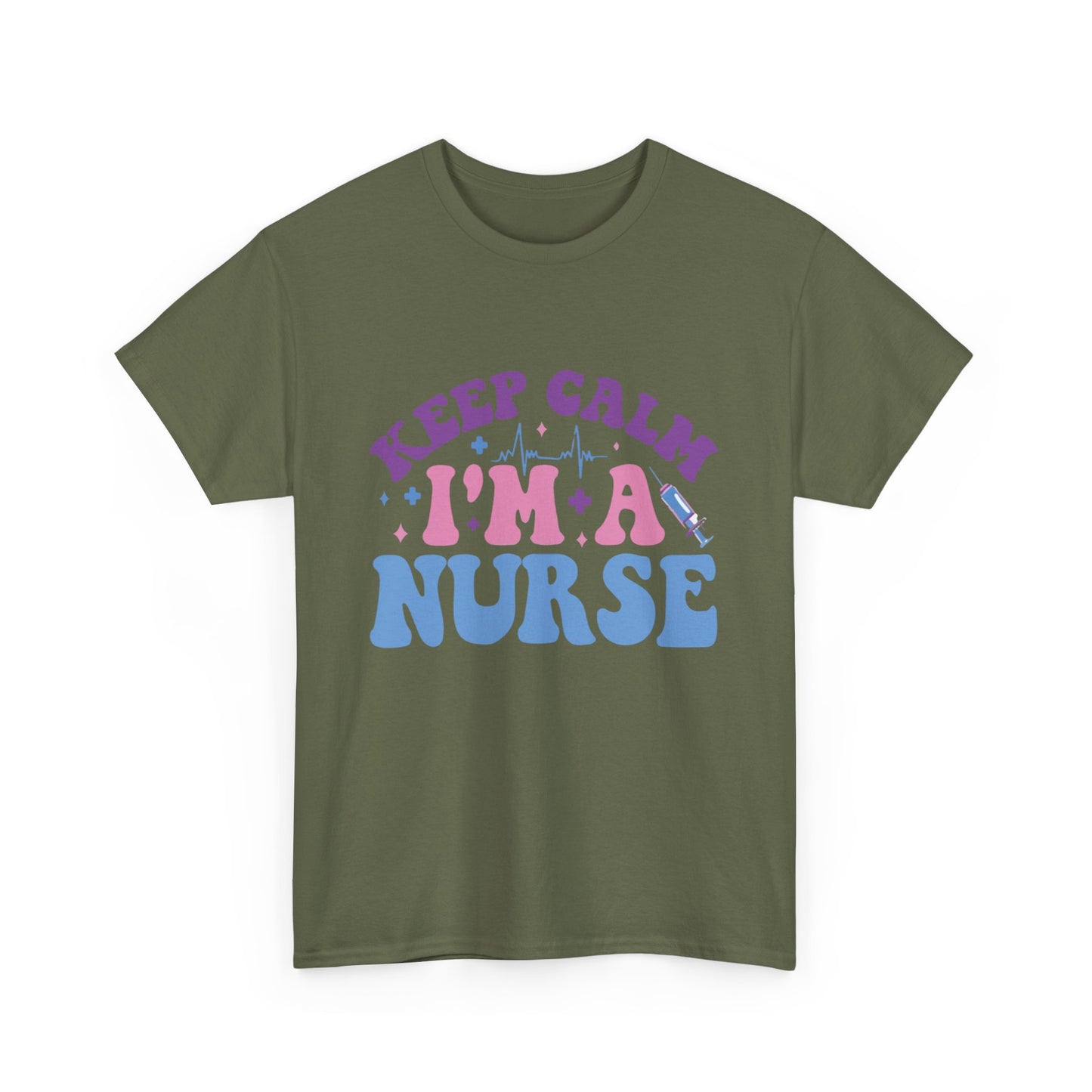 Nurse Appreciation Heavy Cotton Tee, Funny Nurse Gift, Medical Humor Shirt, Nurse Day Celebration Tee, Caregiver Outfit