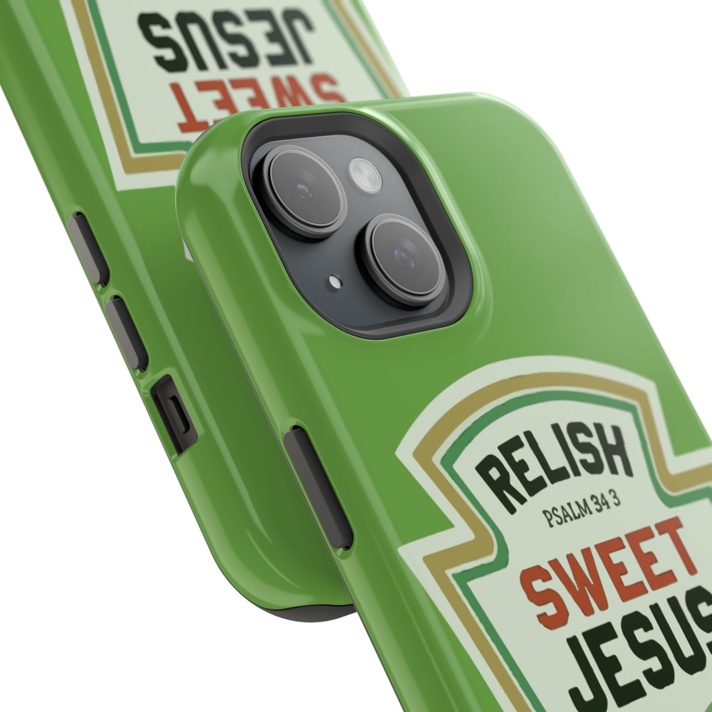 Relish Sweet Jesus Phone Case, Christian Gift, Impact-Resistant Case, Religious Phone Accessory, Faith-Based Present, Celebration Case