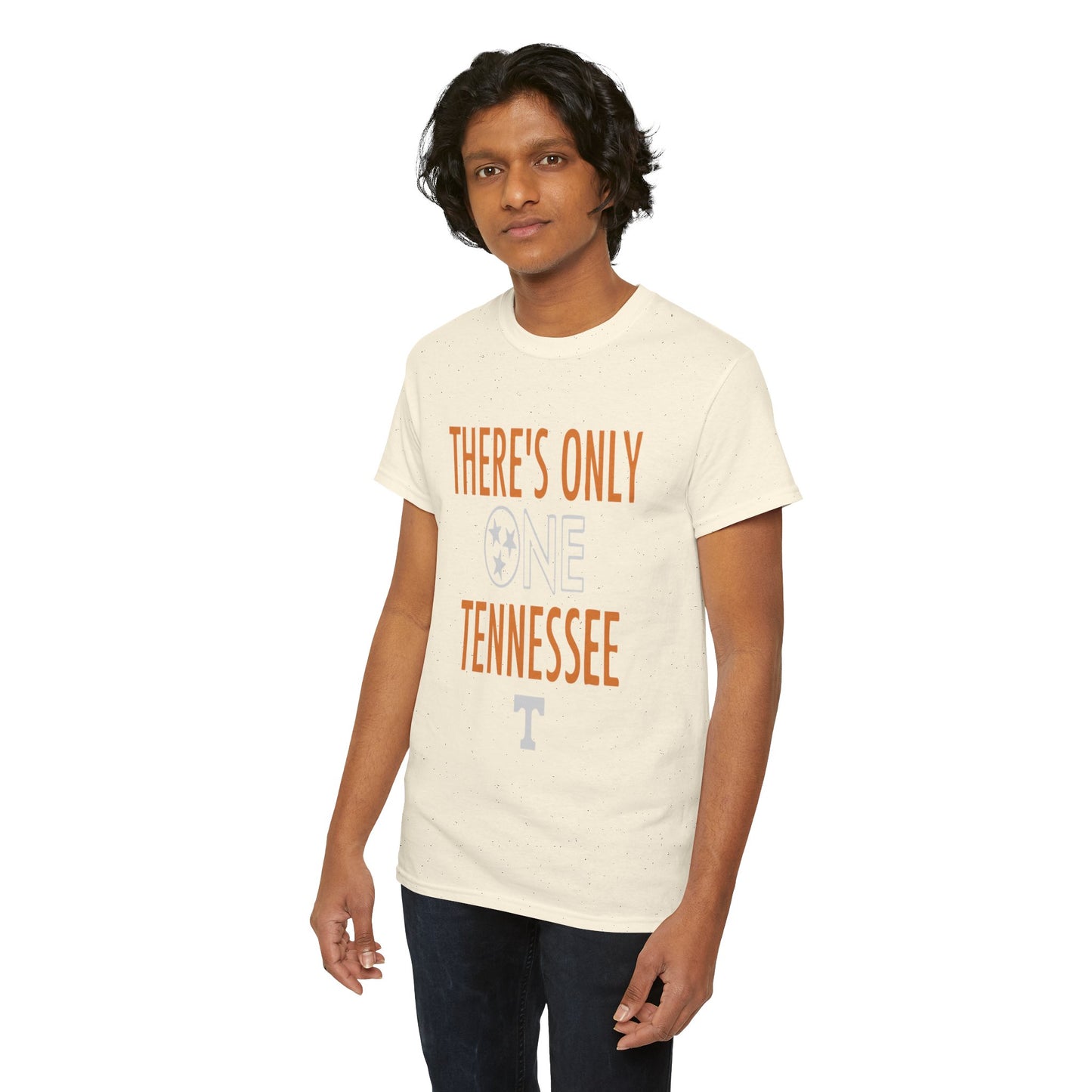 Tennessee Pride Tee, Unisex Heavy Cotton Tee, Tennessee Fans Gift, College Sports Apparel, Casual Everyday Wear, State Pride Shirt