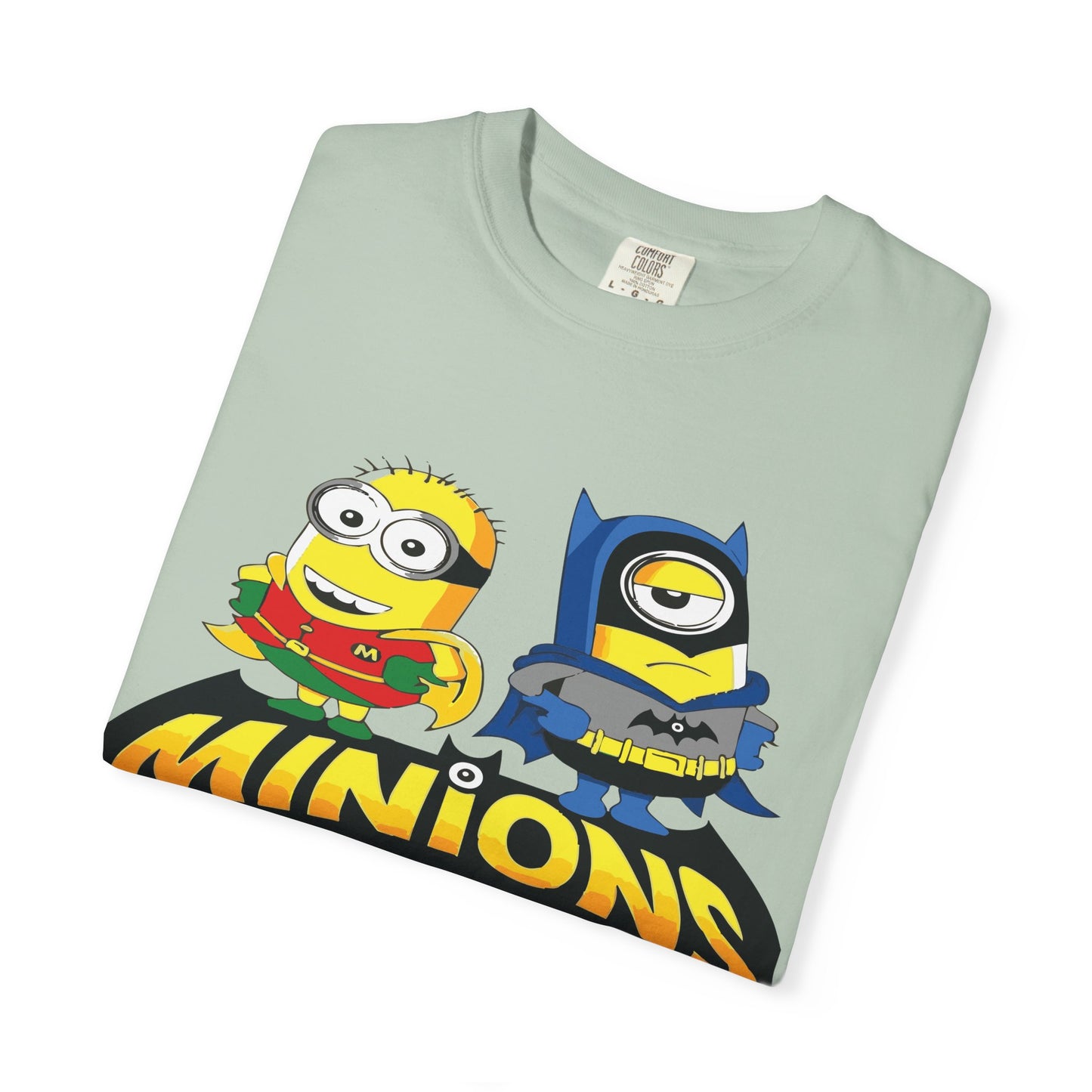 Minions Superhero Unisex T-shirt, Fun Gift for Kids, Cartoon Apparel, Birthday Party Outfit, Family Movie Night Wear