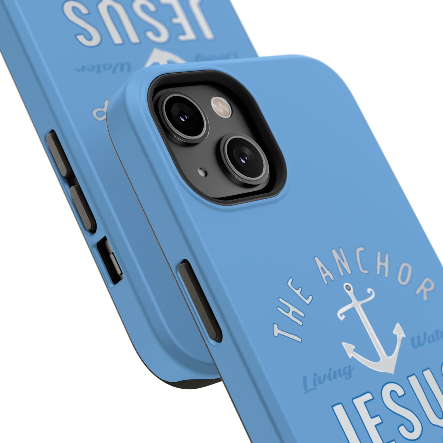 Jesus Anchor Phone Case, Christian Tech Accessories, Inspirational Gifts, Unique Phone Covers, Faith-Based Decor
