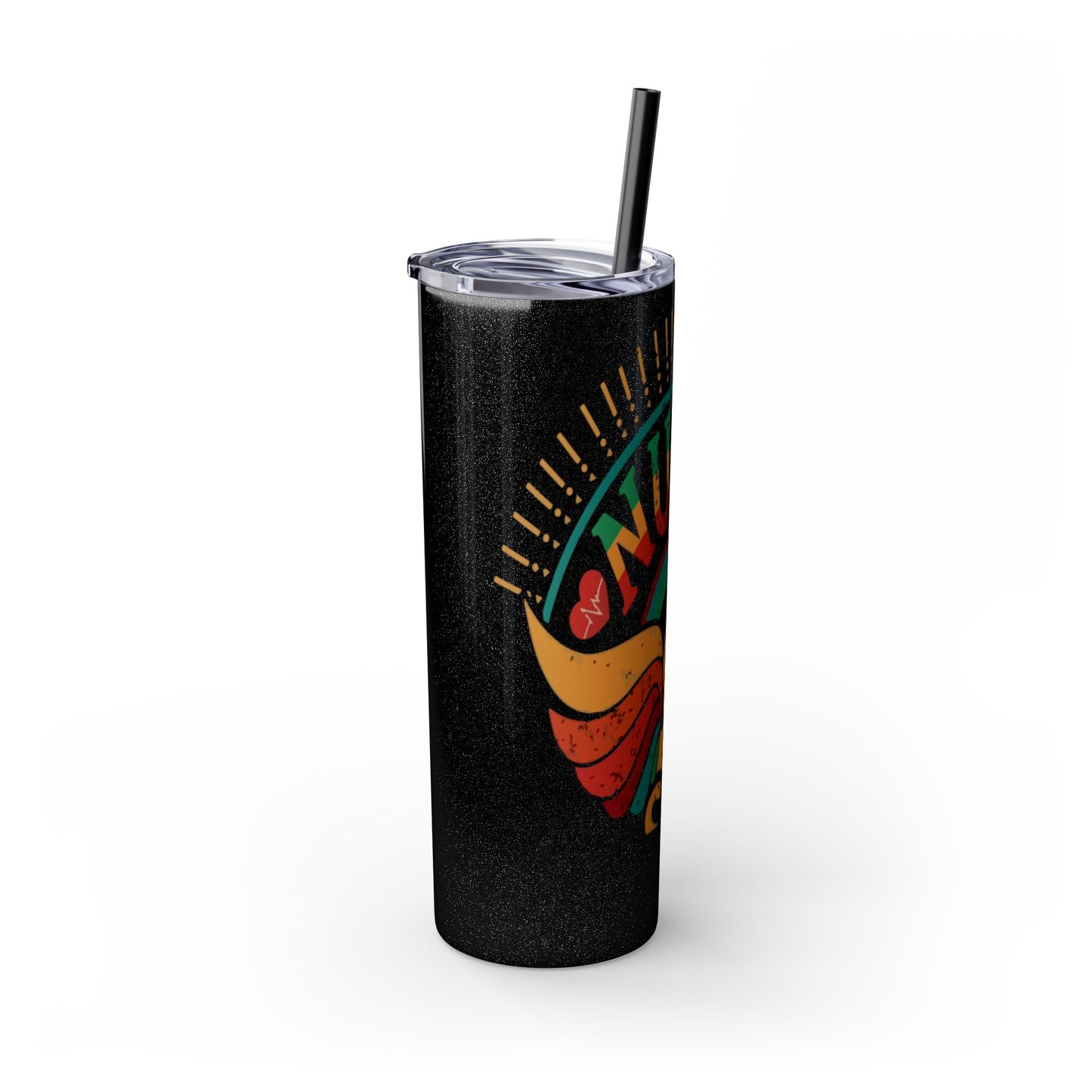 Nurse Skinny Tumbler, 20oz, Motivational Drinkware, Gift for Nurses, Summer Hydration, Nurse Appreciation Day