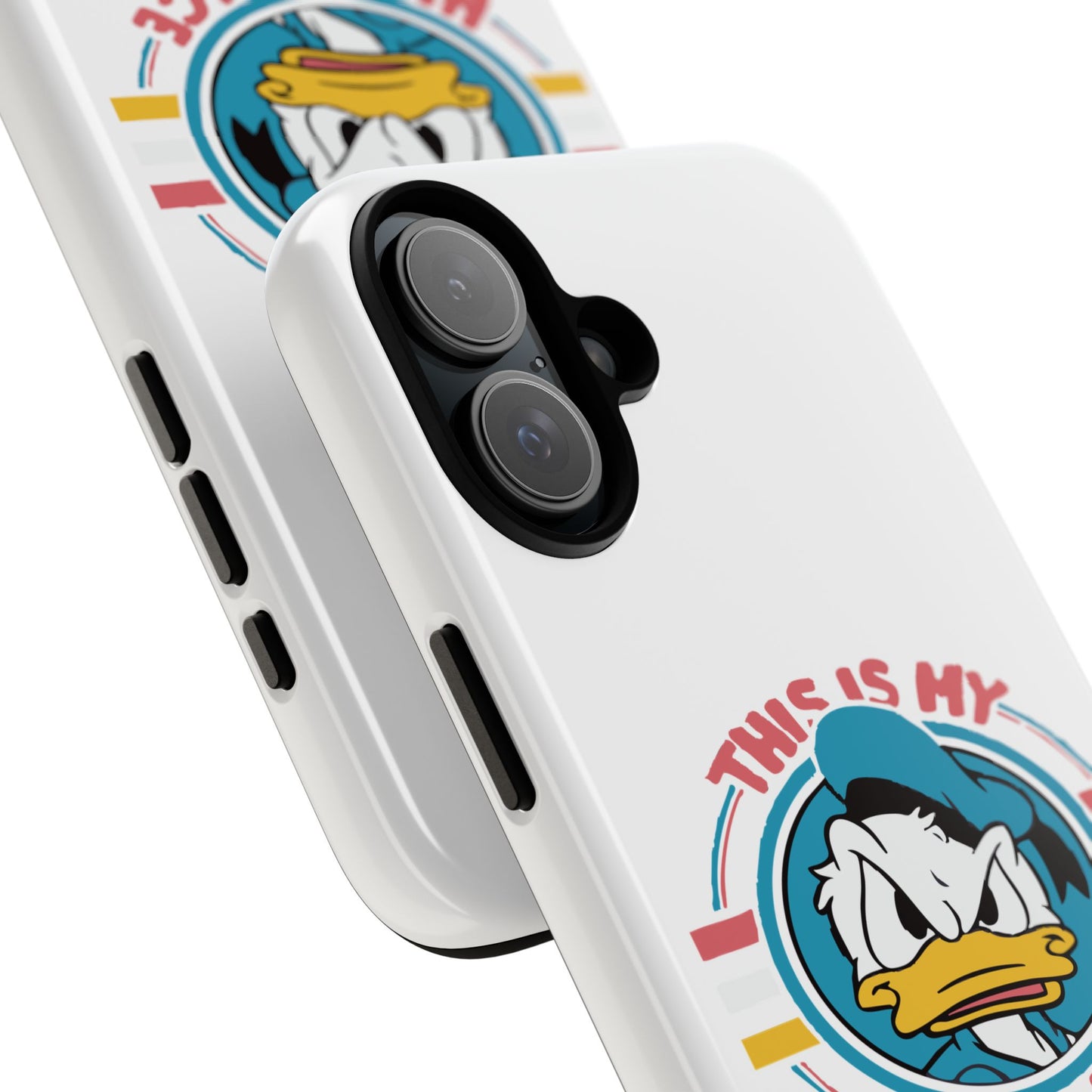 Tough Cases: This is My Happy Face Phone Case, Funny Phone Case, Donald Duck Case, Cute Phone Accessory, Gift for Disney Fans