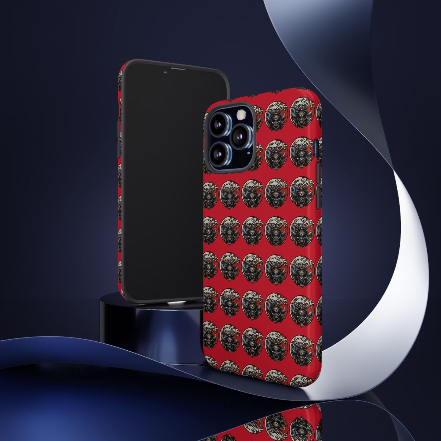 Bold Phone Case, Tough Phone Cover, Red Phone Protector, Unique Gift for Him/Her, Trendy Tech Accessory
