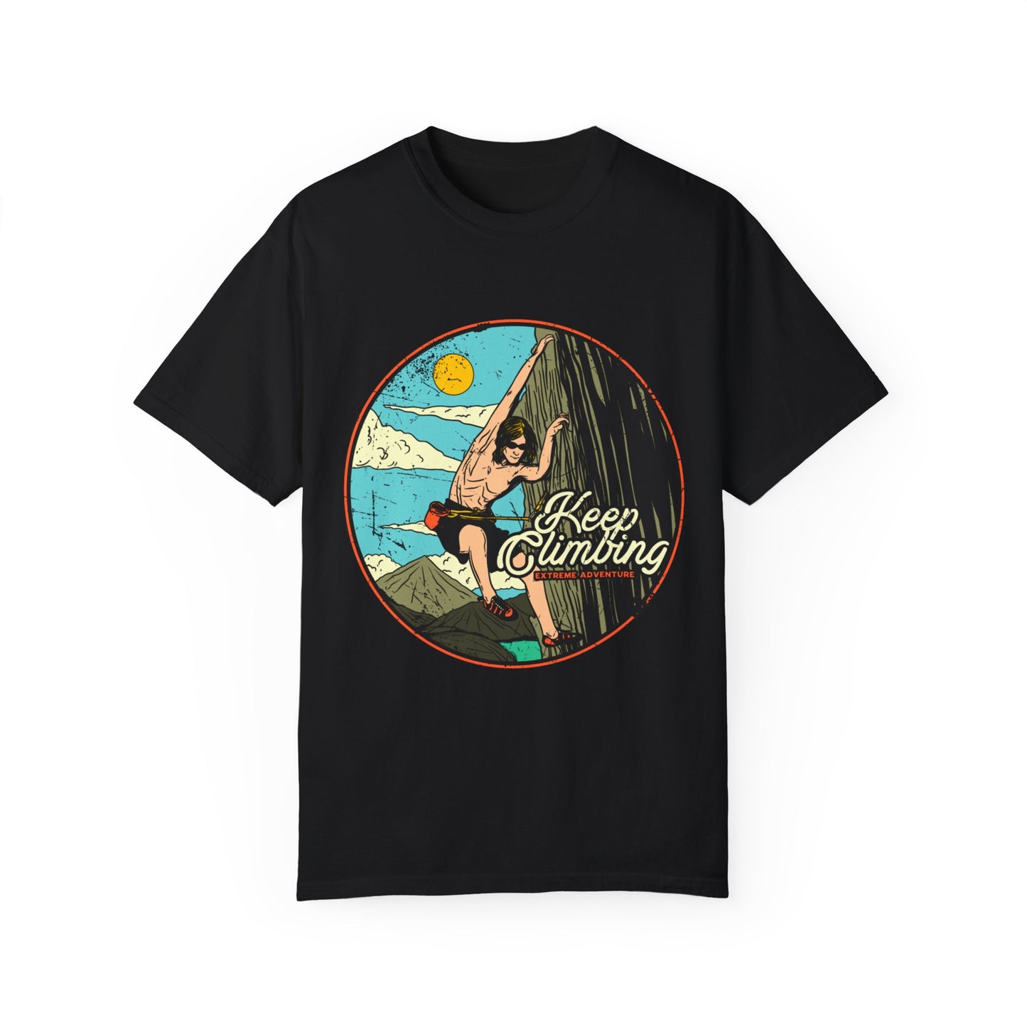 Keep Climbing Garment-Dyed T-shirt