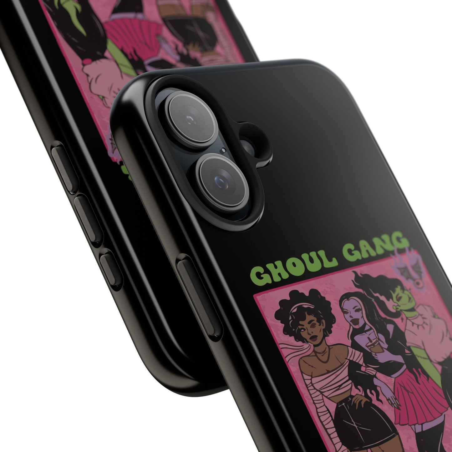 Ghoul Gang Tough Phone Cases | Unique Halloween Phone Cover, Cute Protective Case, Trendy Gift for Goth Fans, Spooky Style Accessory