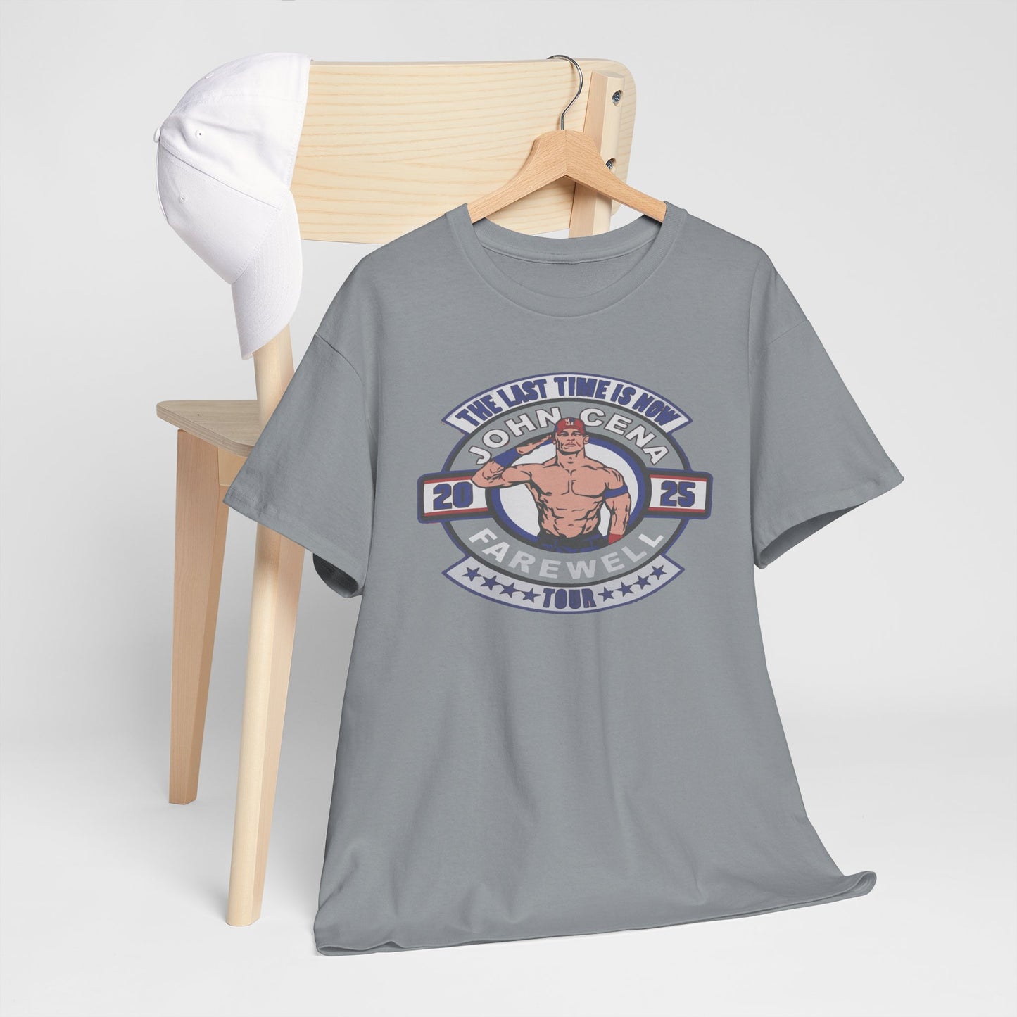 Wrestling Tribute Tee, John Cena Farewell Shirt, Unisex Graphic Tee, Fan Merchandise, Gift for Sports Lovers
