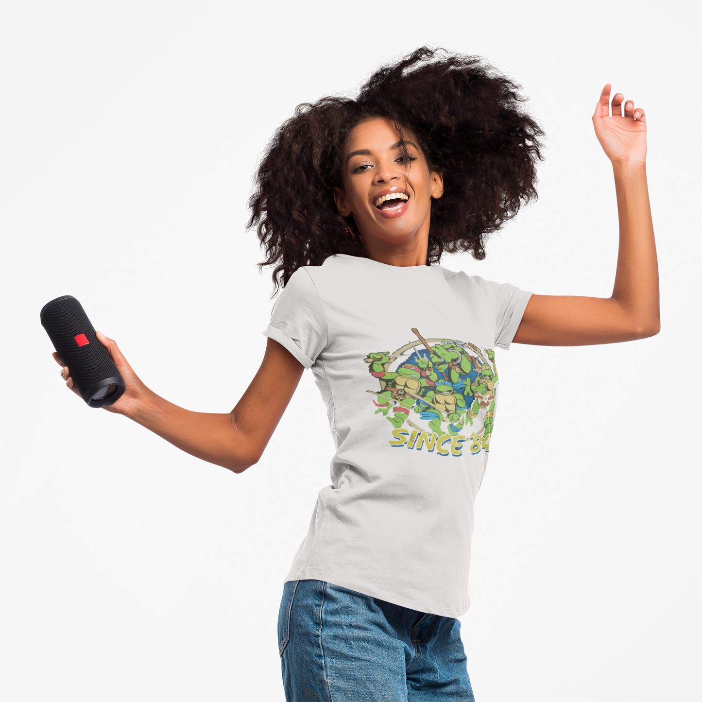 Retro Tee Shirt - Teenage Mutant Ninja Turtles Since 1984 - Unisex Jersey Short Sleeve