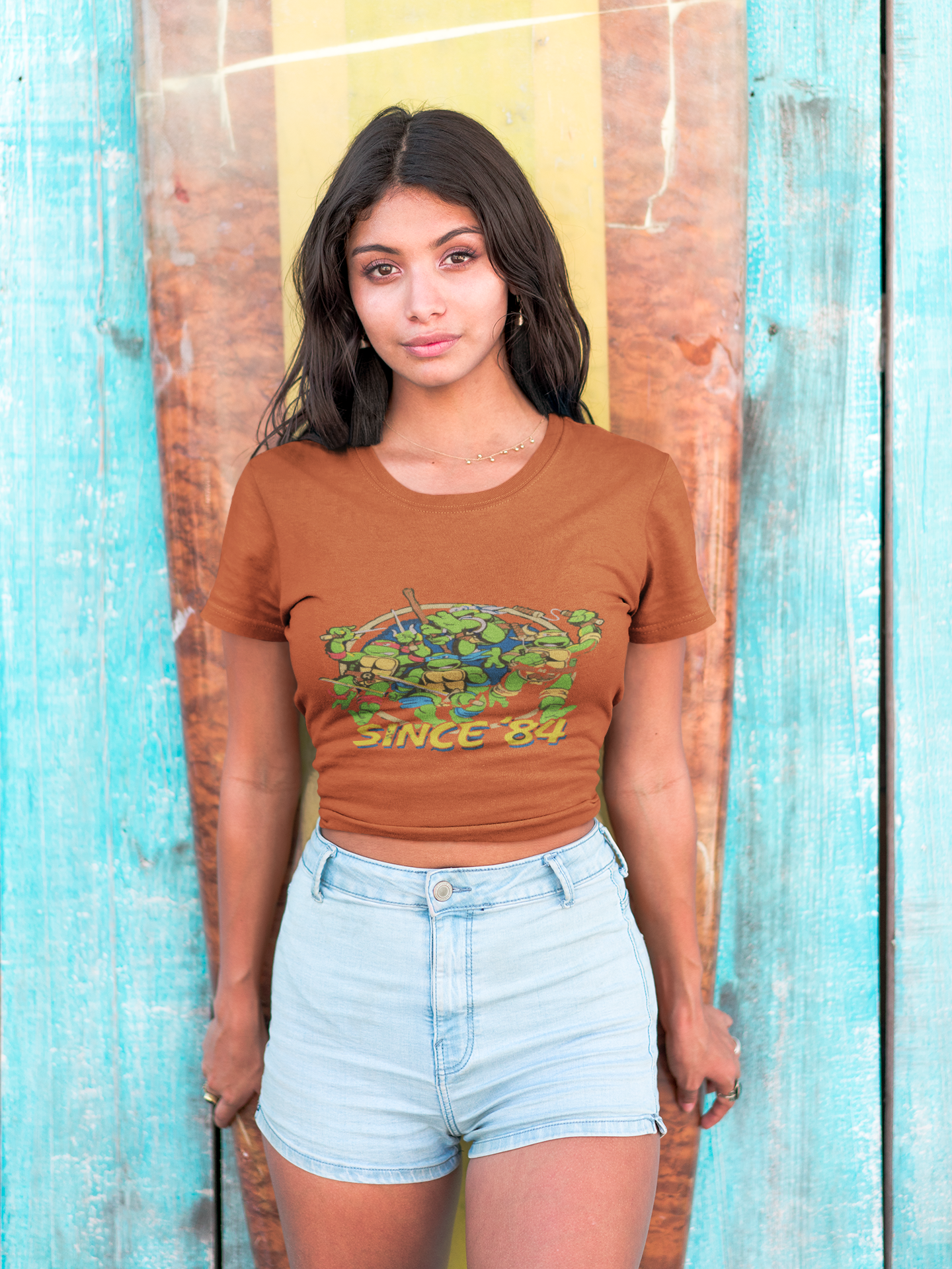 Retro Tee Shirt - Teenage Mutant Ninja Turtles Since 1984 - Unisex Jersey Short Sleeve