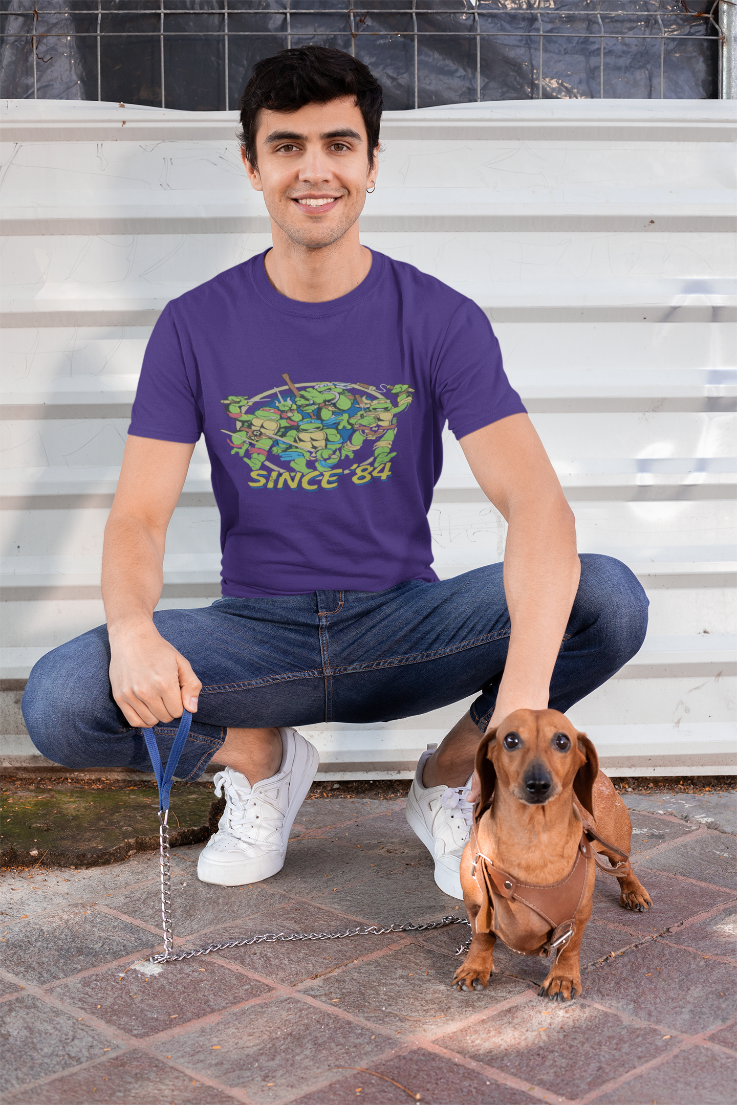 Retro Tee Shirt - Teenage Mutant Ninja Turtles Since 1984 - Unisex Jersey Short Sleeve