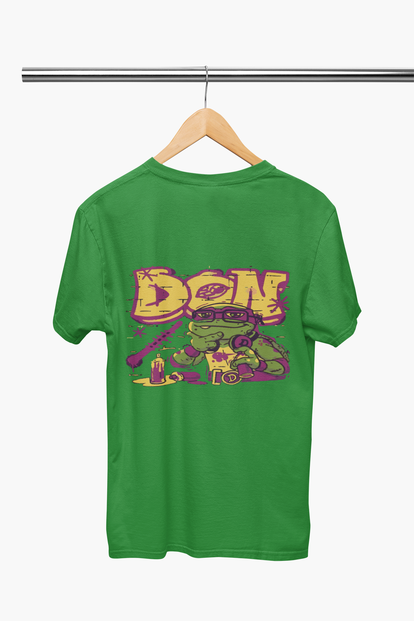 Kids Tee - Vintage Cartoon TMNT Don Fun