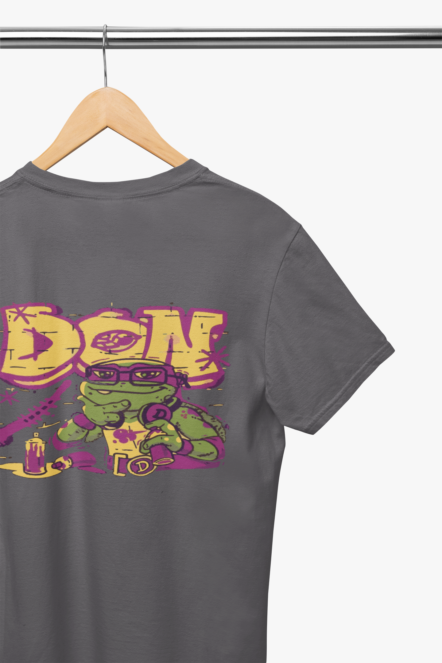 Kids Tee - Vintage Cartoon TMNT Don Fun
