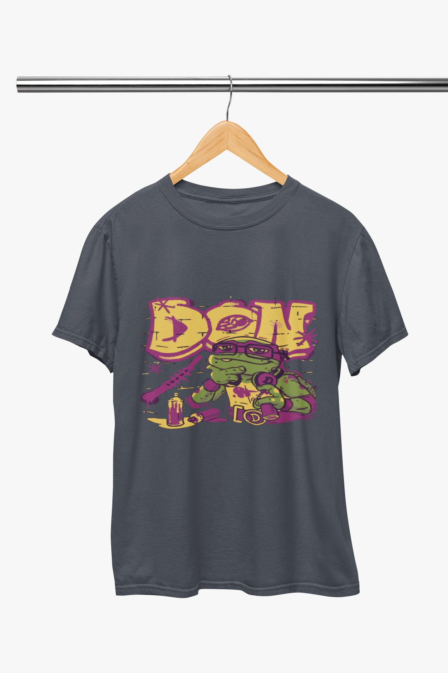 Kids Tee - Vintage Cartoon TMNT Don Fun