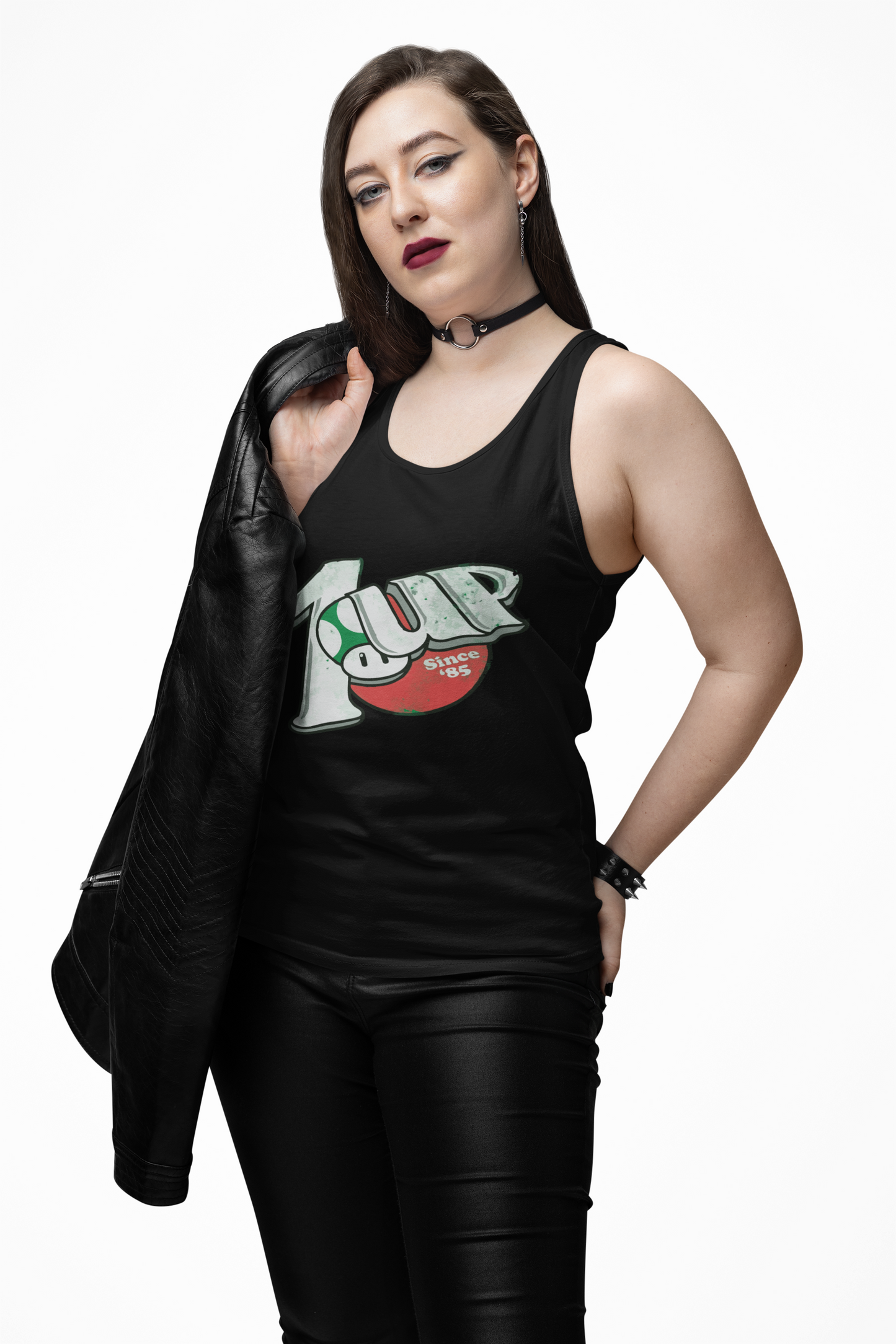 1UP Graphic Unisex Jersey Tank, Retro Gaming Tank Top, Casual Summer Tank, Video Game Gifts, Unisex Workout Tee, Gamer Apparel