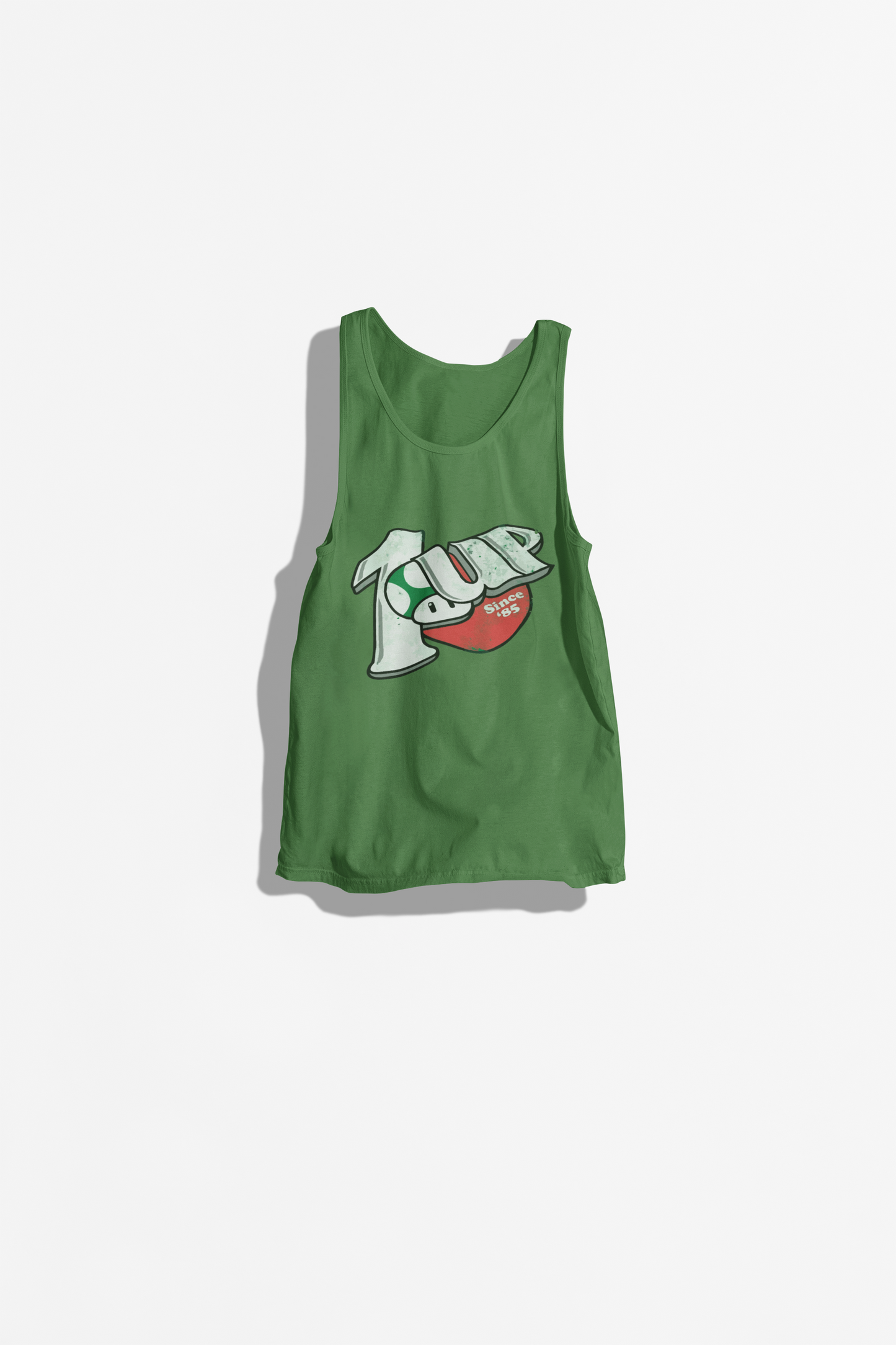1UP Graphic Unisex Jersey Tank, Retro Gaming Tank Top, Casual Summer Tank, Video Game Gifts, Unisex Workout Tee, Gamer Apparel