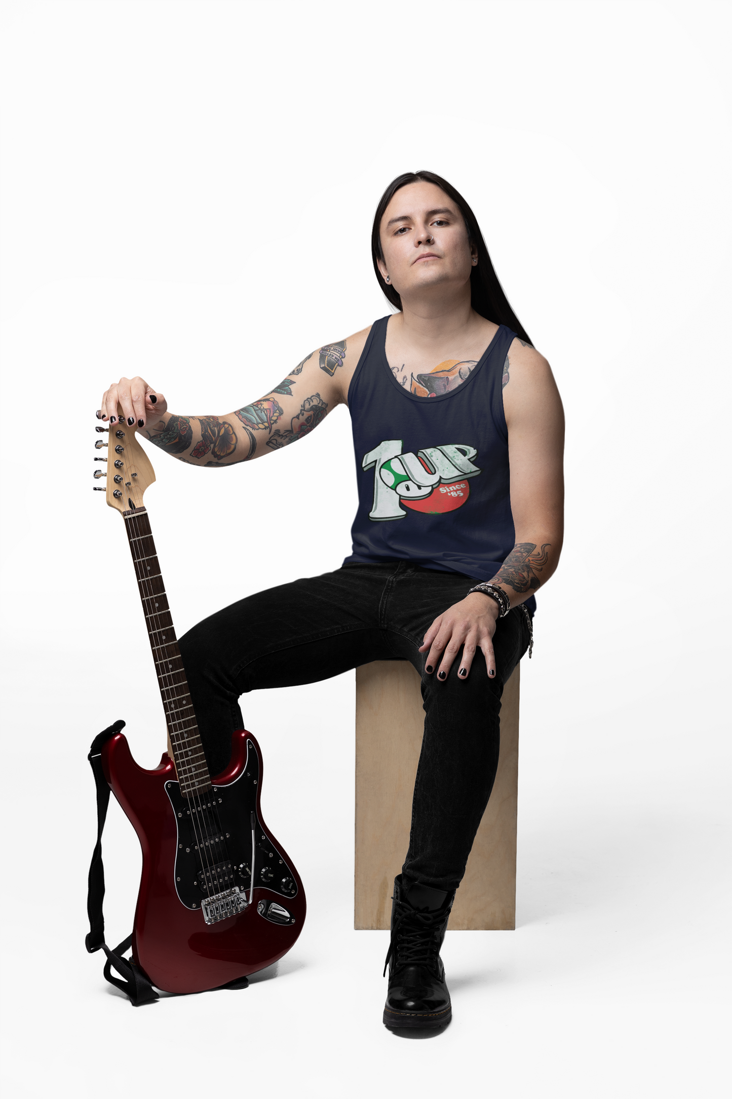 1UP Graphic Unisex Jersey Tank, Retro Gaming Tank Top, Casual Summer Tank, Video Game Gifts, Unisex Workout Tee, Gamer Apparel