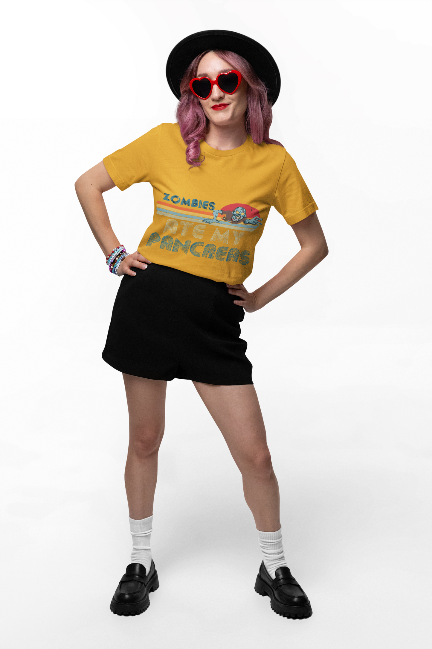 Youth Tee: 'Zombies Ate My Pancreas' Fun Graphic Shirt for Kids, Cool Summer Wardrobe, Birthday Gift, Halloween Costume, Unique Gift Idea